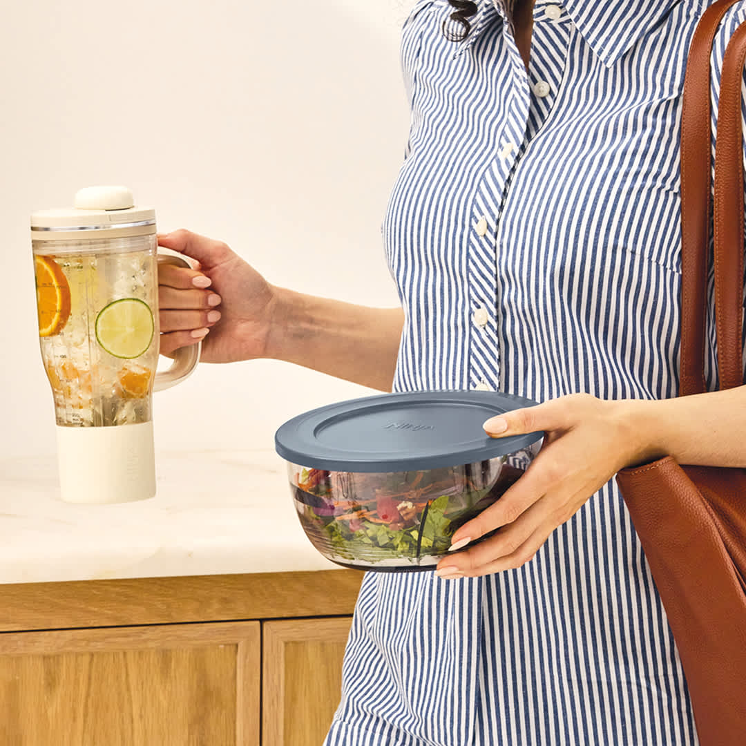 Prep here. Eat anywhere.