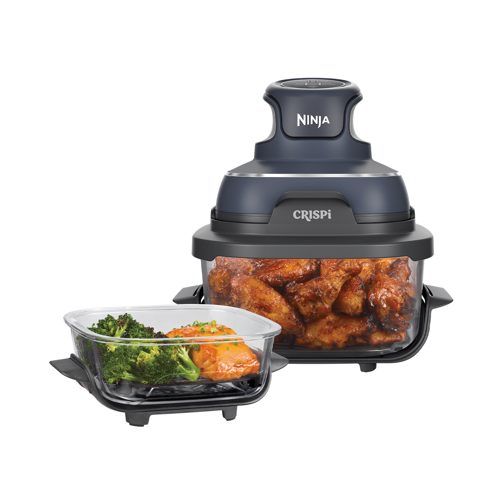 Ninja CRISPi 4-in-1 Portable Glass Air Fryer — Cyber Space — photo 1 of 8