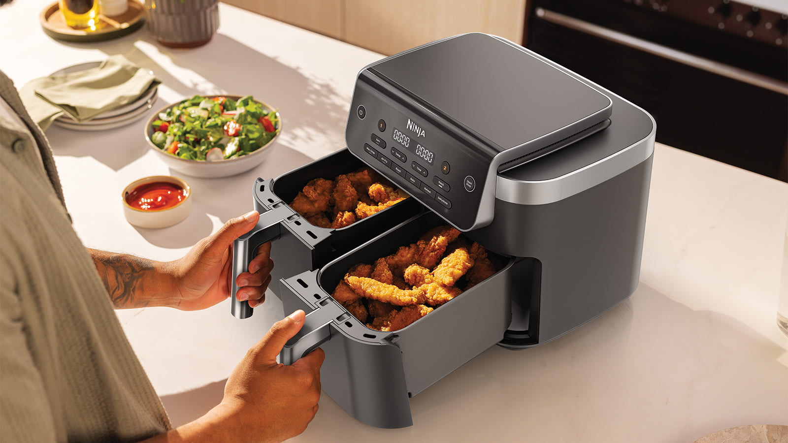 Air Fryer Ninja DualZone, 7.6L, 6 en 1