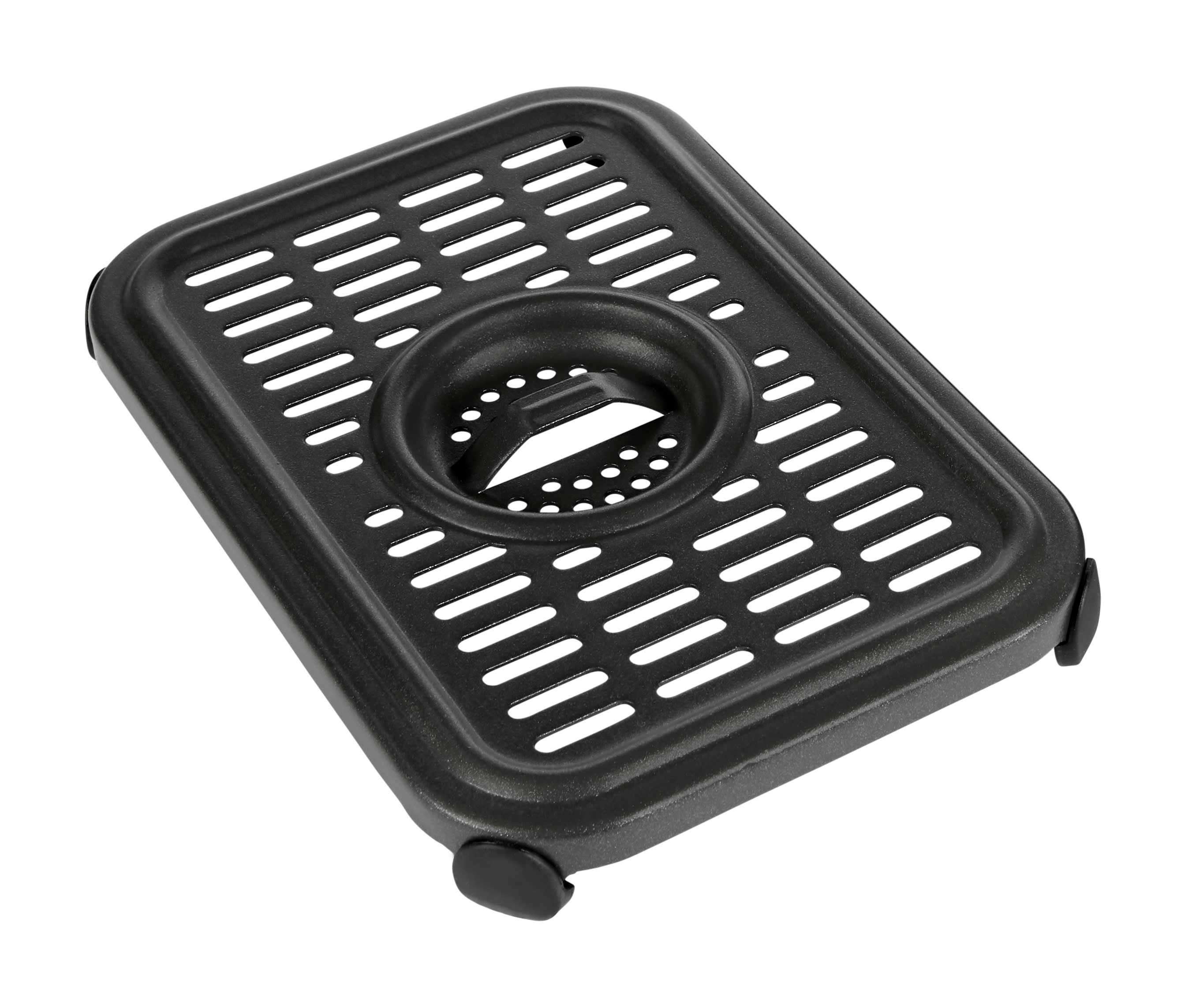 Qcwwy Poêle De Rechange Pour Friteuse à Air - Plaque De Gril En Acier Inoxydable 304, Revêtement Anti-Adhésif