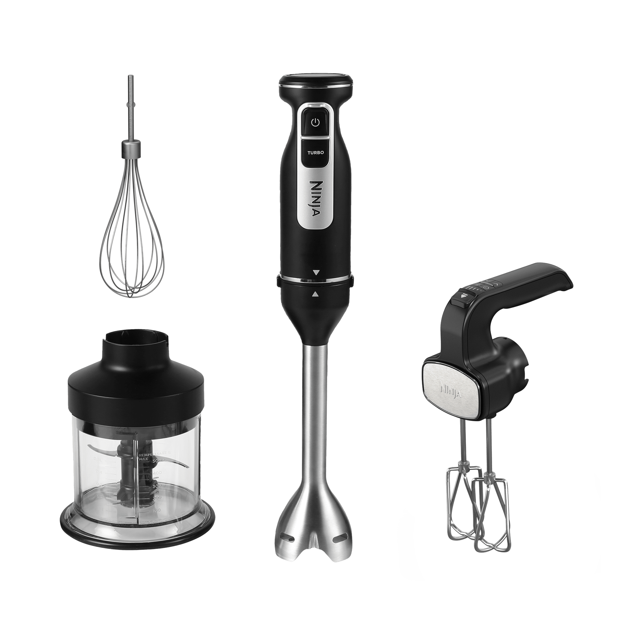 Ninja Foodi 3-in-1 Hand Blender, Hand Mixer & Chopper CI100UK exact Ninja or Shark UK product configuration