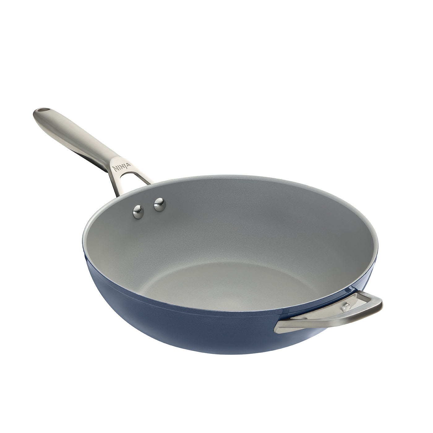 ZEROSTICK Ceramic Pro - 28cm Wok - Midnight Blue - Ninja Ceramic