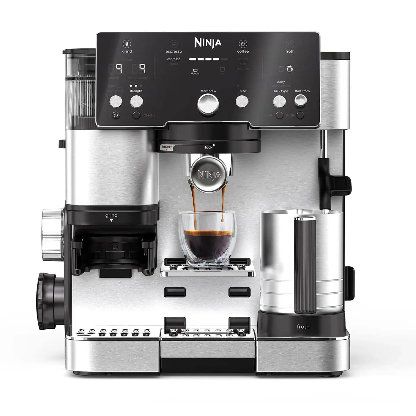 Macchina da caffè Ninja Luxe Café Essential ES501EU con macinacaffè