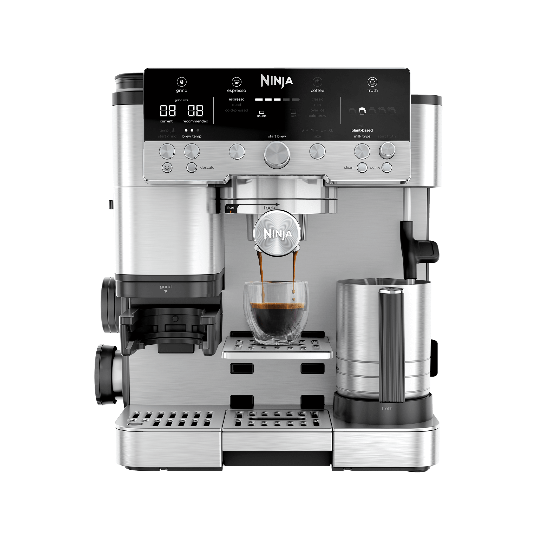 Ninja Luxe Café Premier Plus — Sølv · ES655EU