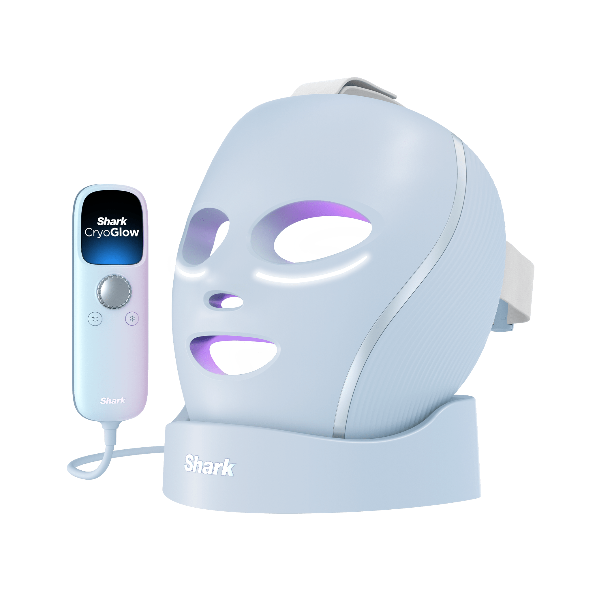 Shark CryoGlow Blemish Repair Mask with Charging Stand - Blue Frost – Save £20 – now £329.99