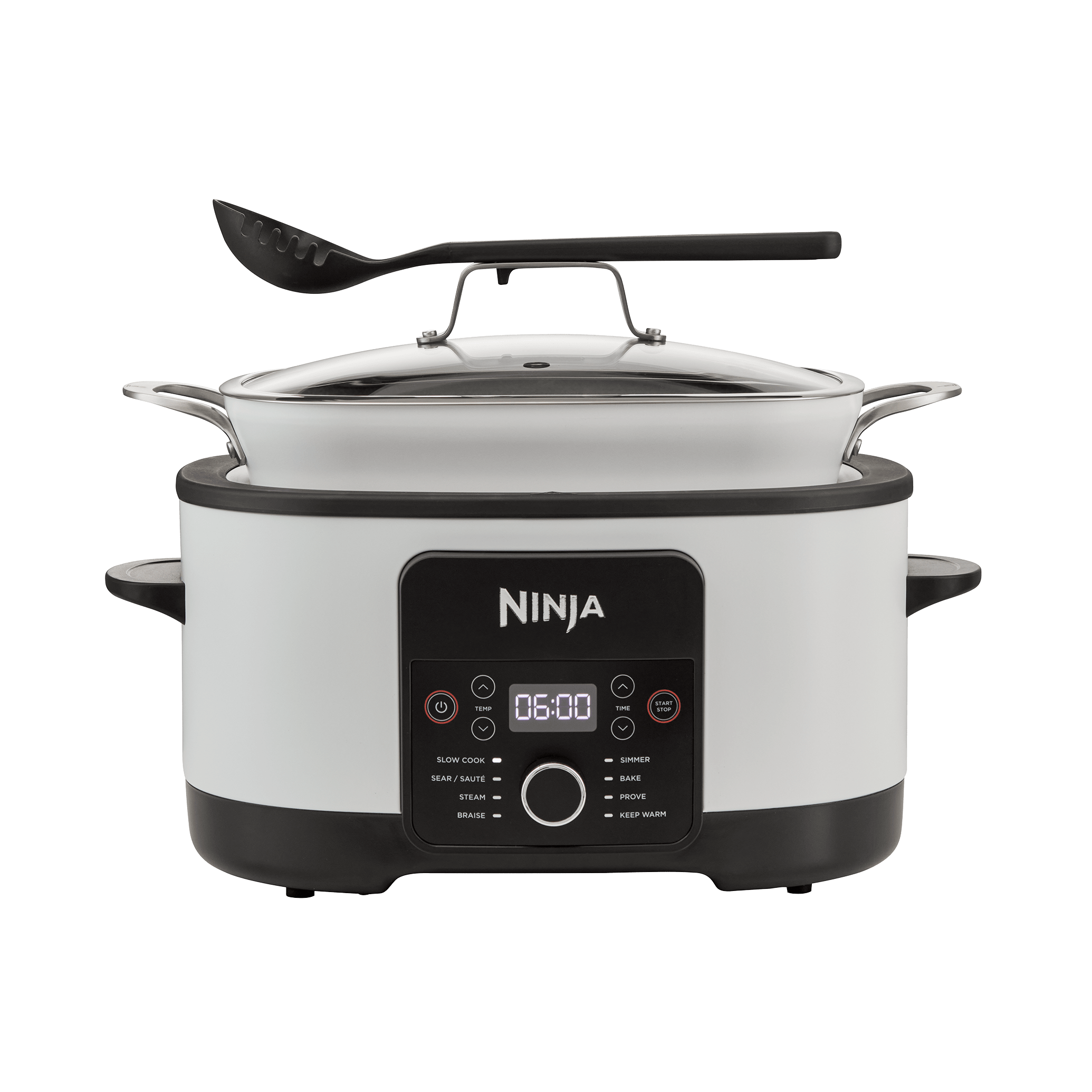 Ninja Foodi PossibleCooker, 8-in-1 Slow Cooker, White MC1001UKWH