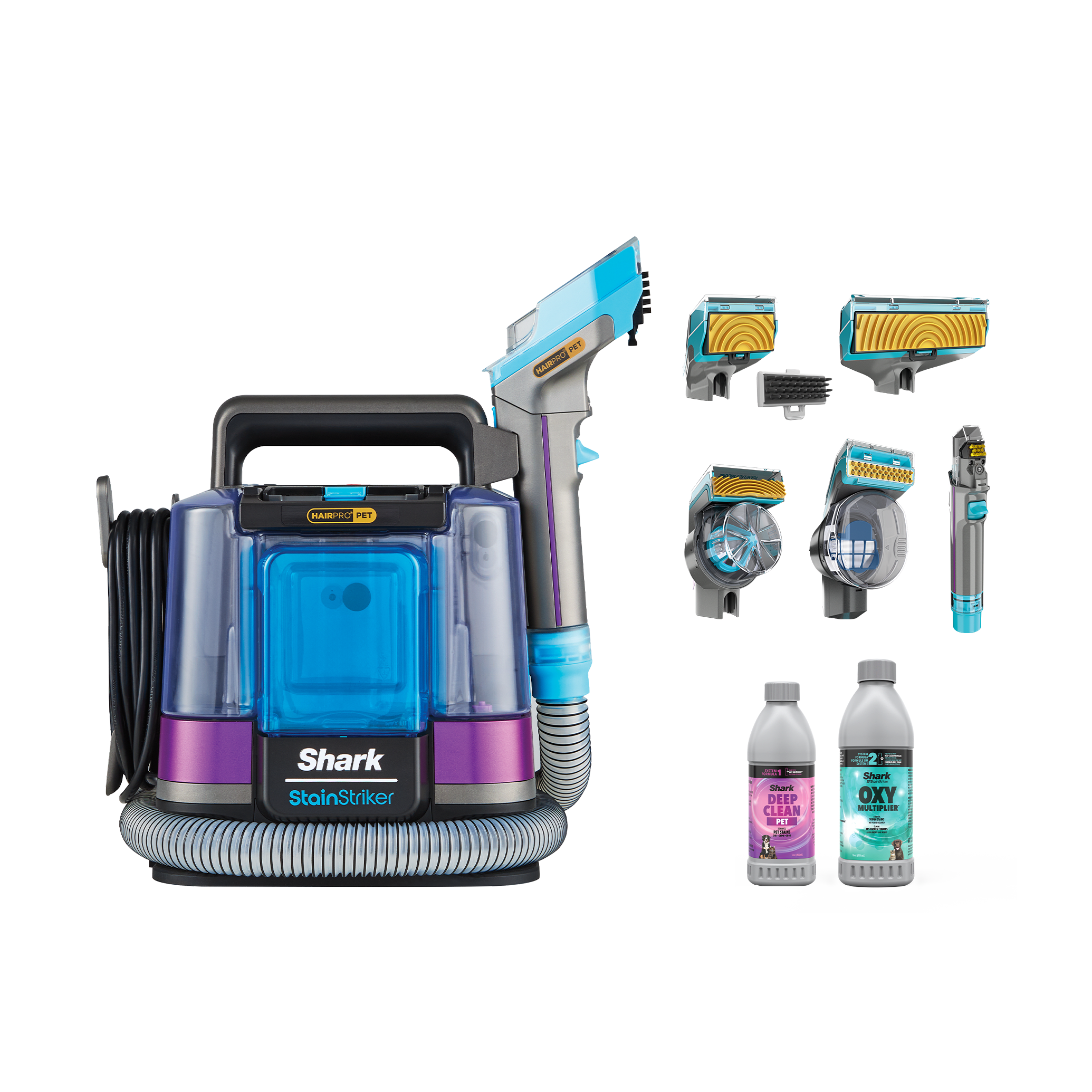 Shark StainStriker HairPro Pet Stain & Spot Cleaner PX250UKT