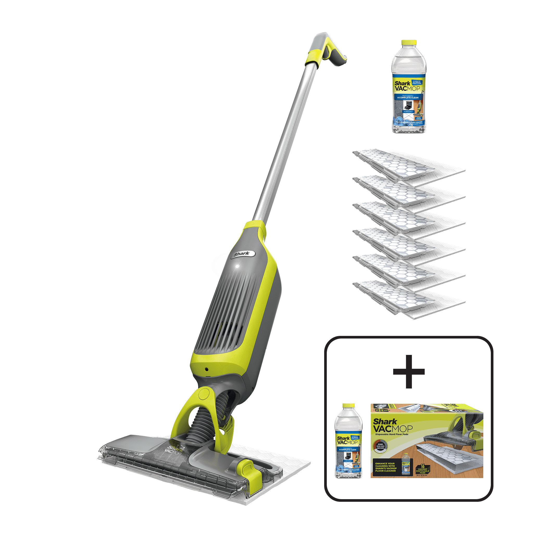 Shark VacMop 2-in-1 Cordless Vacuum Mop with Targeted Spray Complete Kit product photo