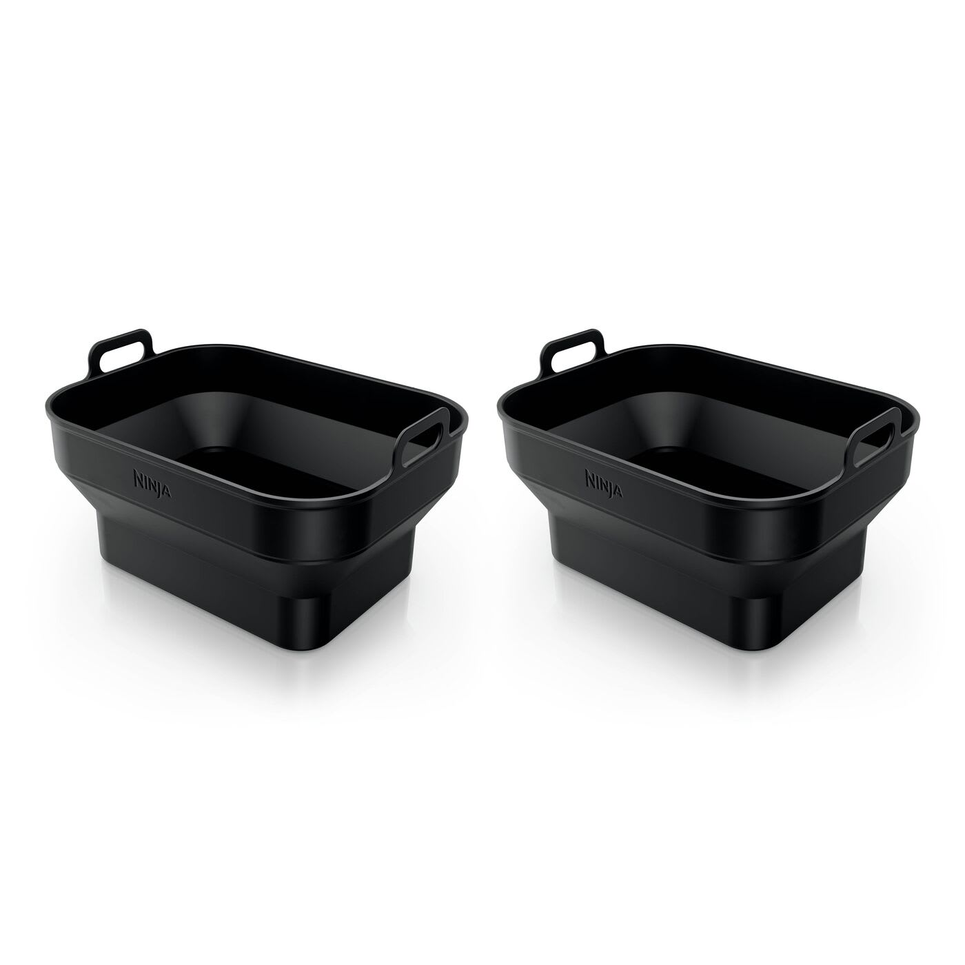 Nettoyer devient un jeu d’enfant avec ce lot de 2 plateaux en silicone réutilisables, et compatibles lave-vaisselle