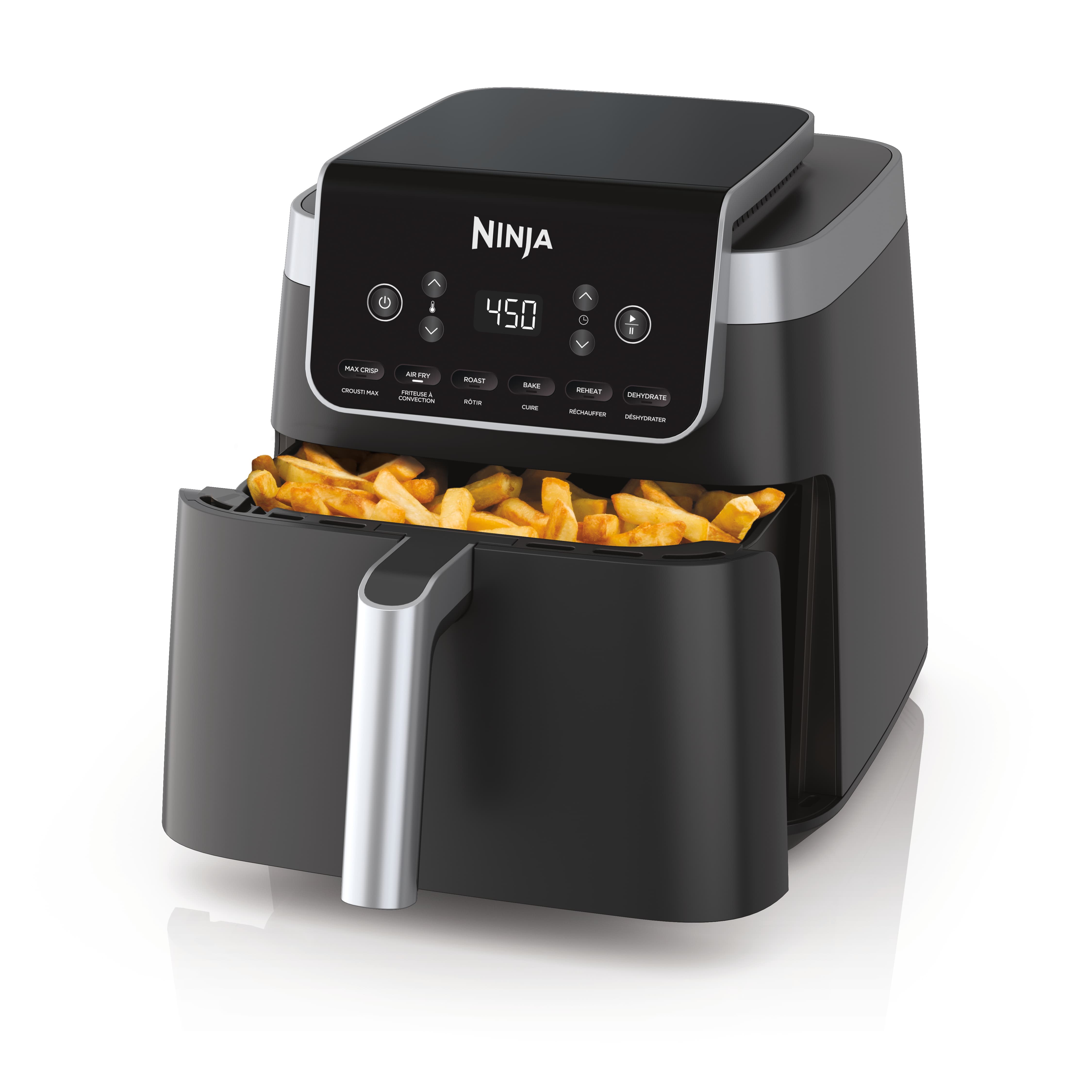 キッチン家電 Air Fryer 6L Air Fryer, 2400W XL Air Fryer with Digital Display
