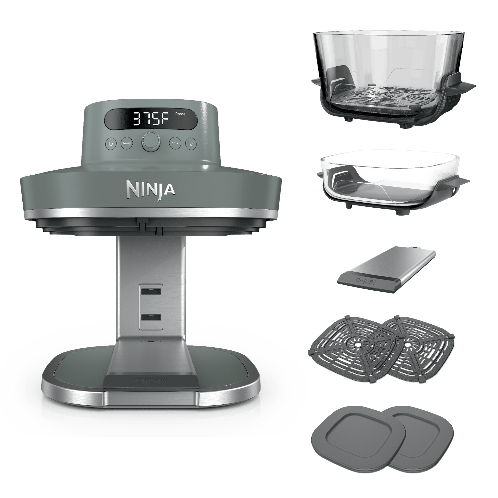 Ninja Crispi Pro 6-in-1 Glass Air Fryer
