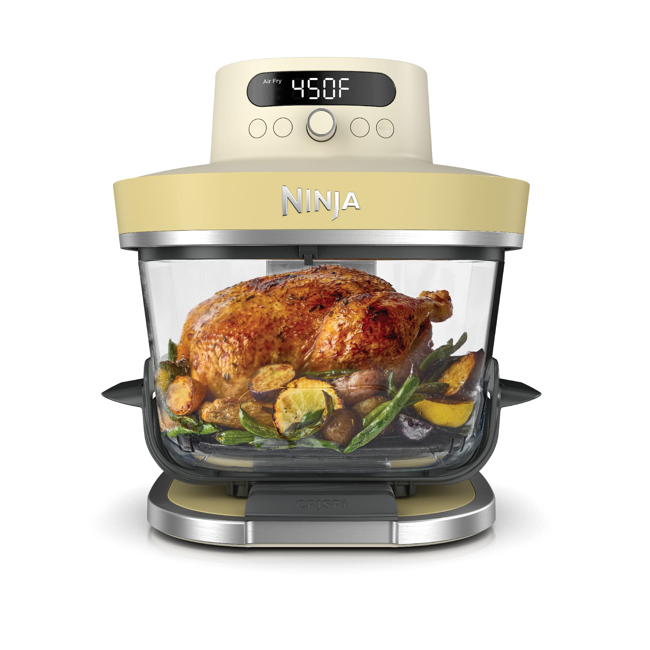 Ninja Crispi Pro Glass Air Fryer in Butter Yellow