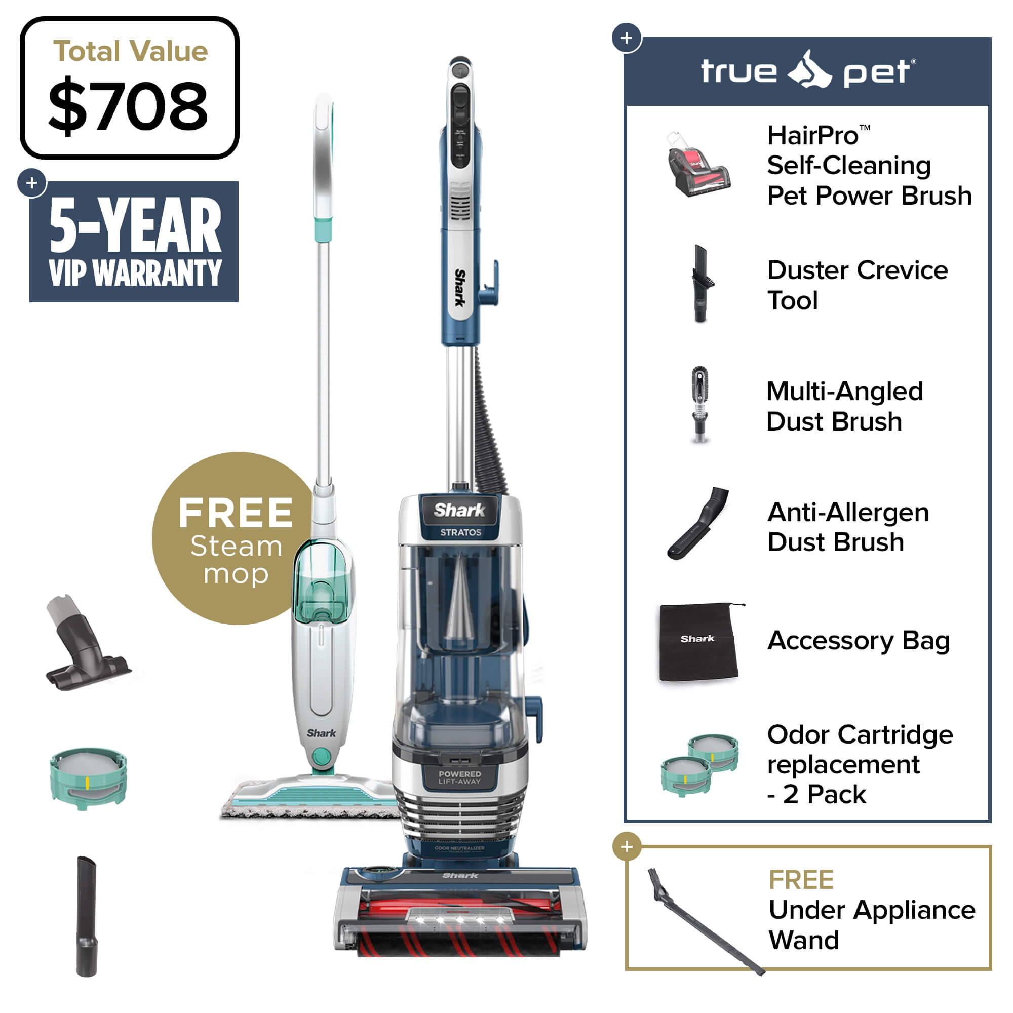 Shark Stratos® Upright Vacuum with TruePet® Upgrade | SharkNinja