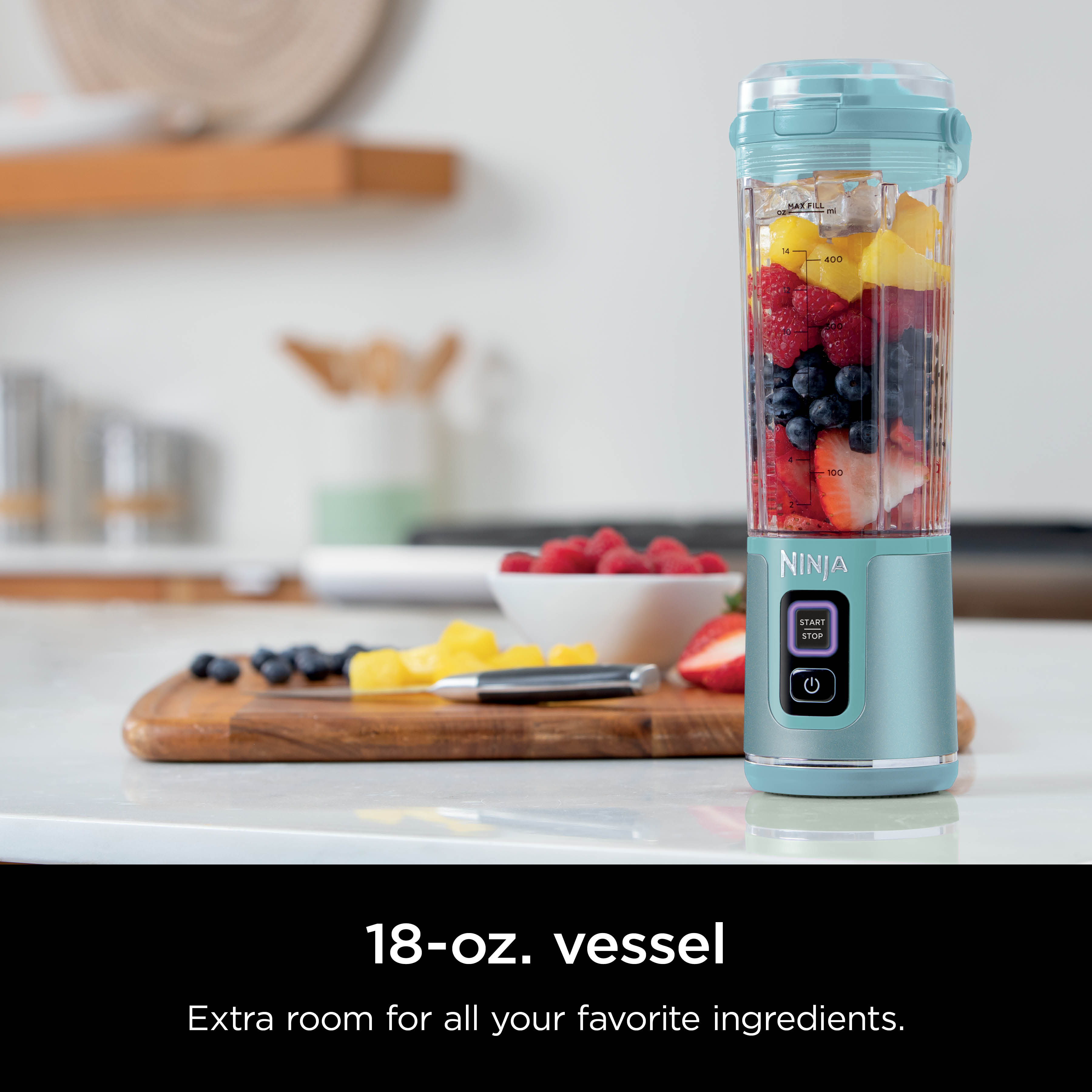 Ninja Blast™ Portable Blender in Tinted Aqua | SharkNinja
