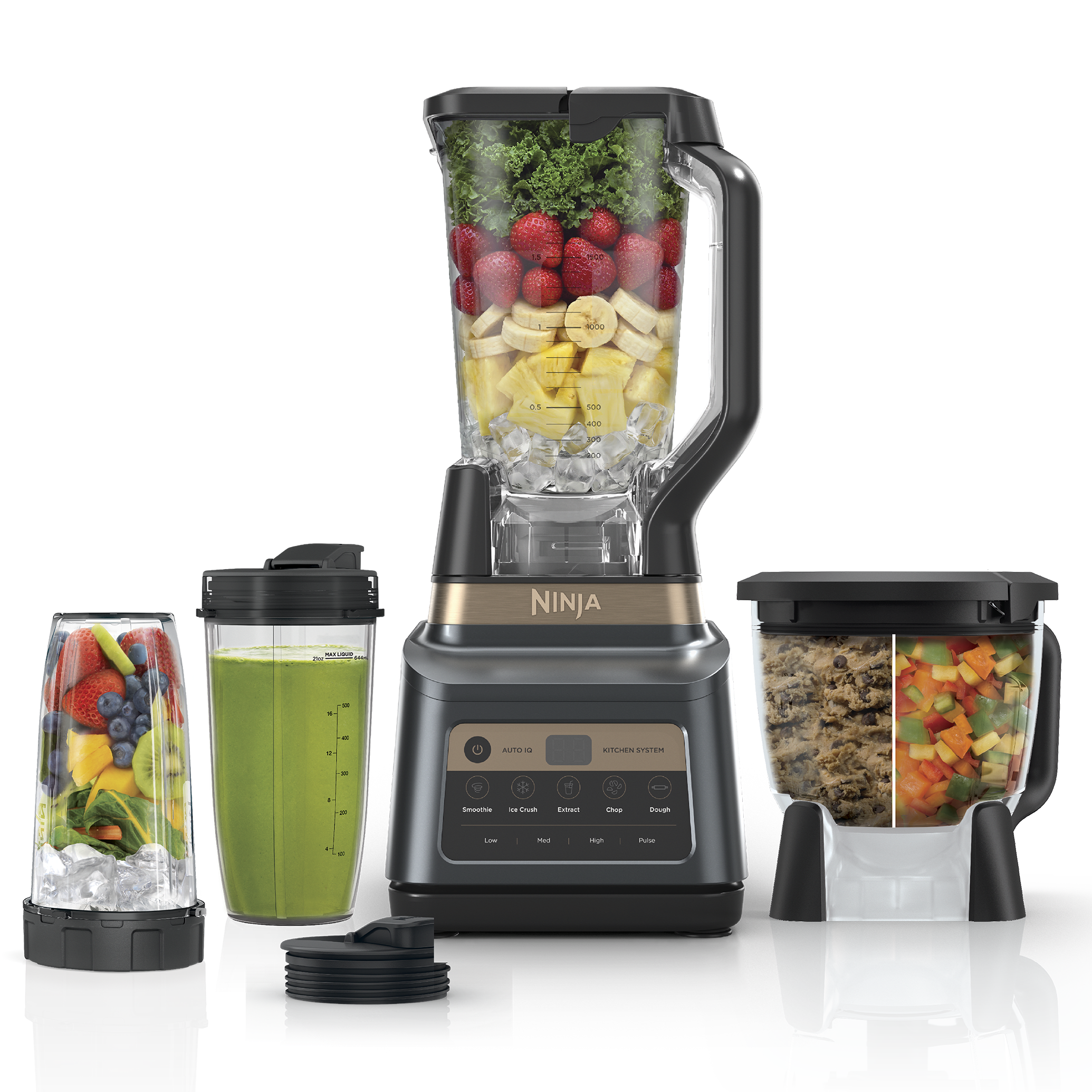 Ninja Professional Plus Premier Blender and Food Processor with Auto-IQ in Graphite