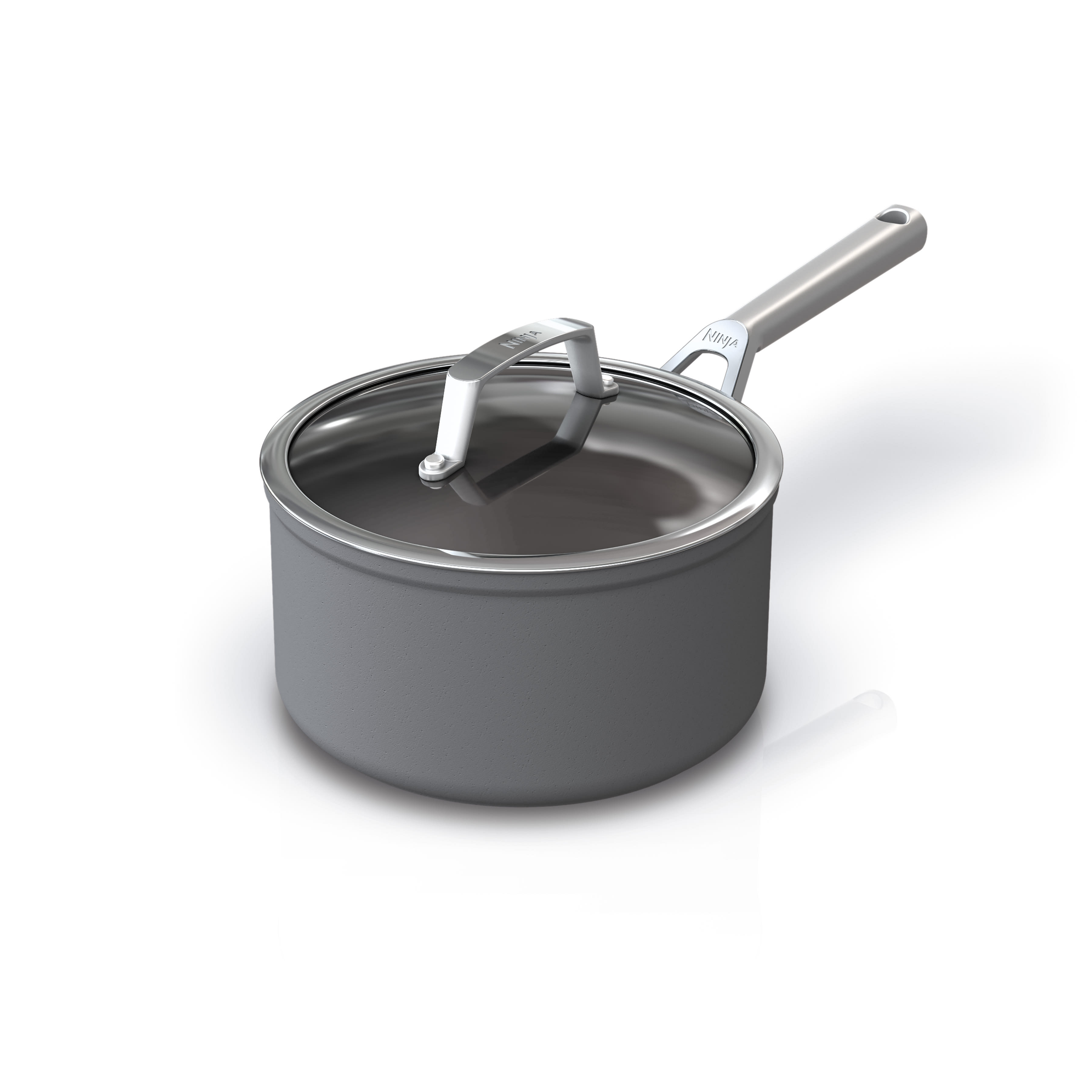Ninja Neverstick™ Professional 3 1/2-Quart Saucepan with Glass Lid