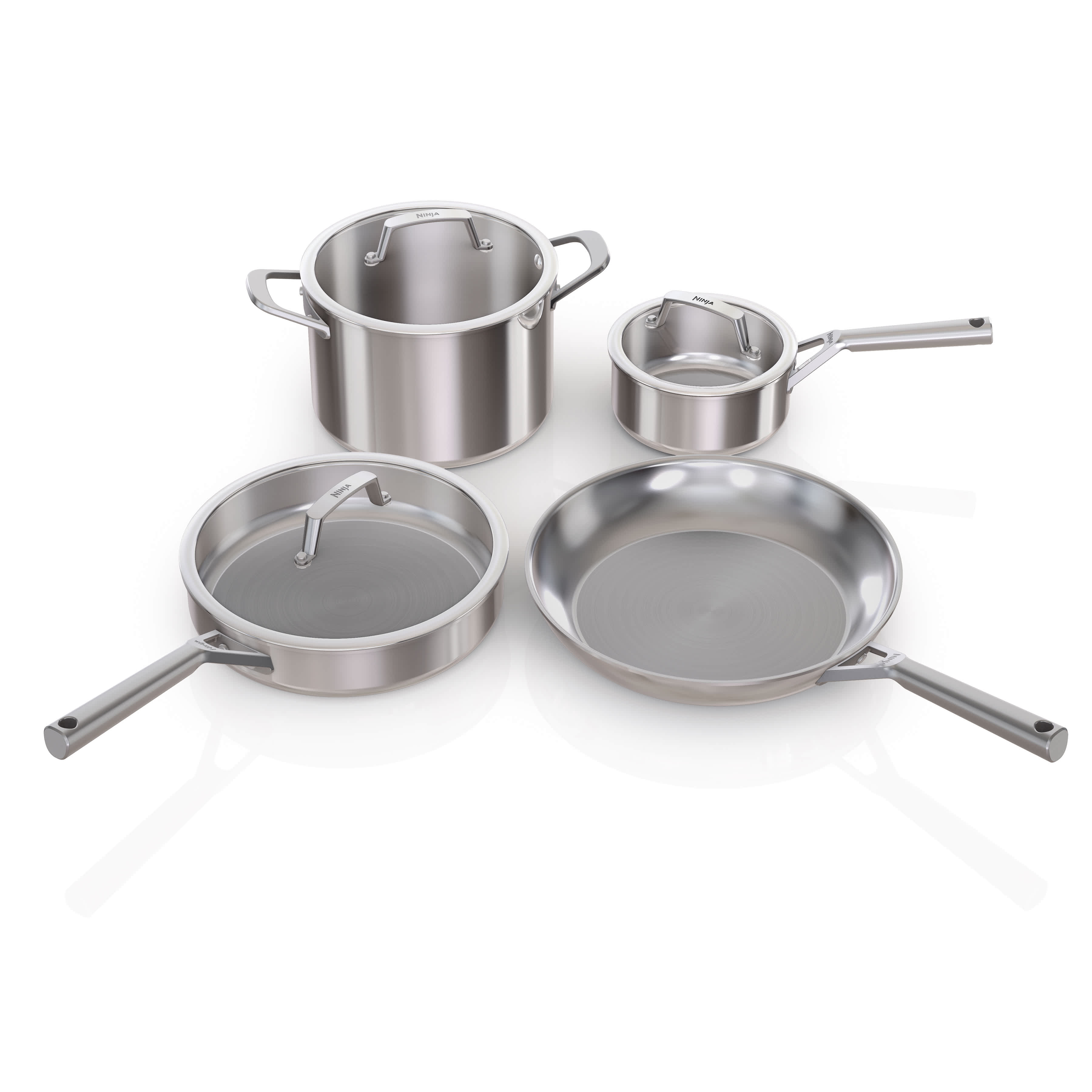 Ninja EverClad™ Commercial-Grade Stainless Steel Cookware 7-Piece