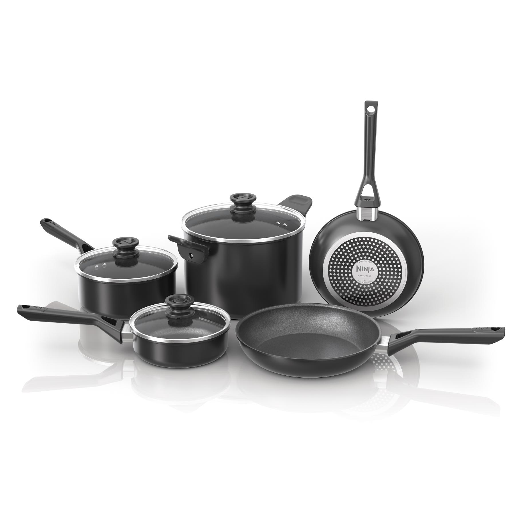 Ninja NeverStick™ Select 8-Piece Cookware Set | SharkNinja