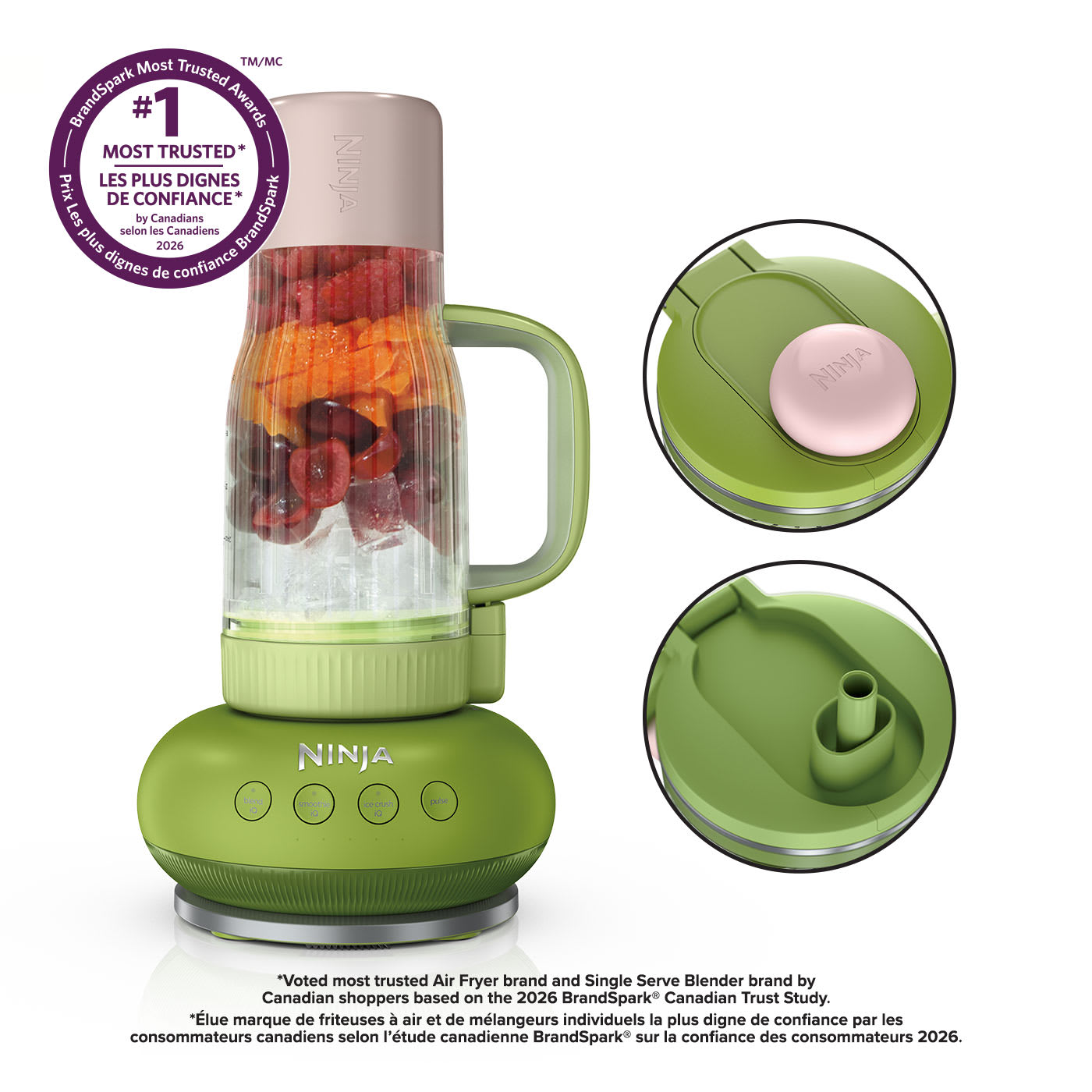 Ninja BlendBOSS™ Tumbler Blender with 26oz Travel Tumbler