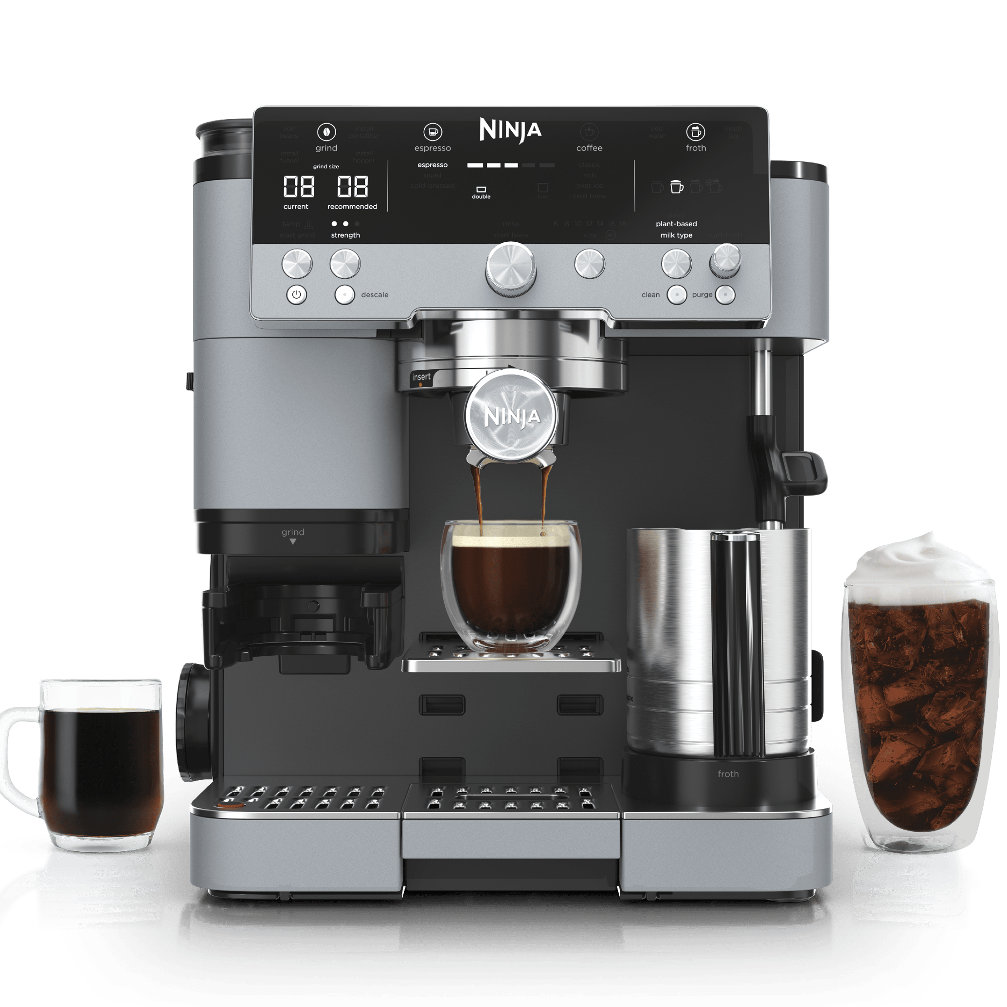 Ninja Luxe™ Café Premier Series Espresso Machine Drip Coffee