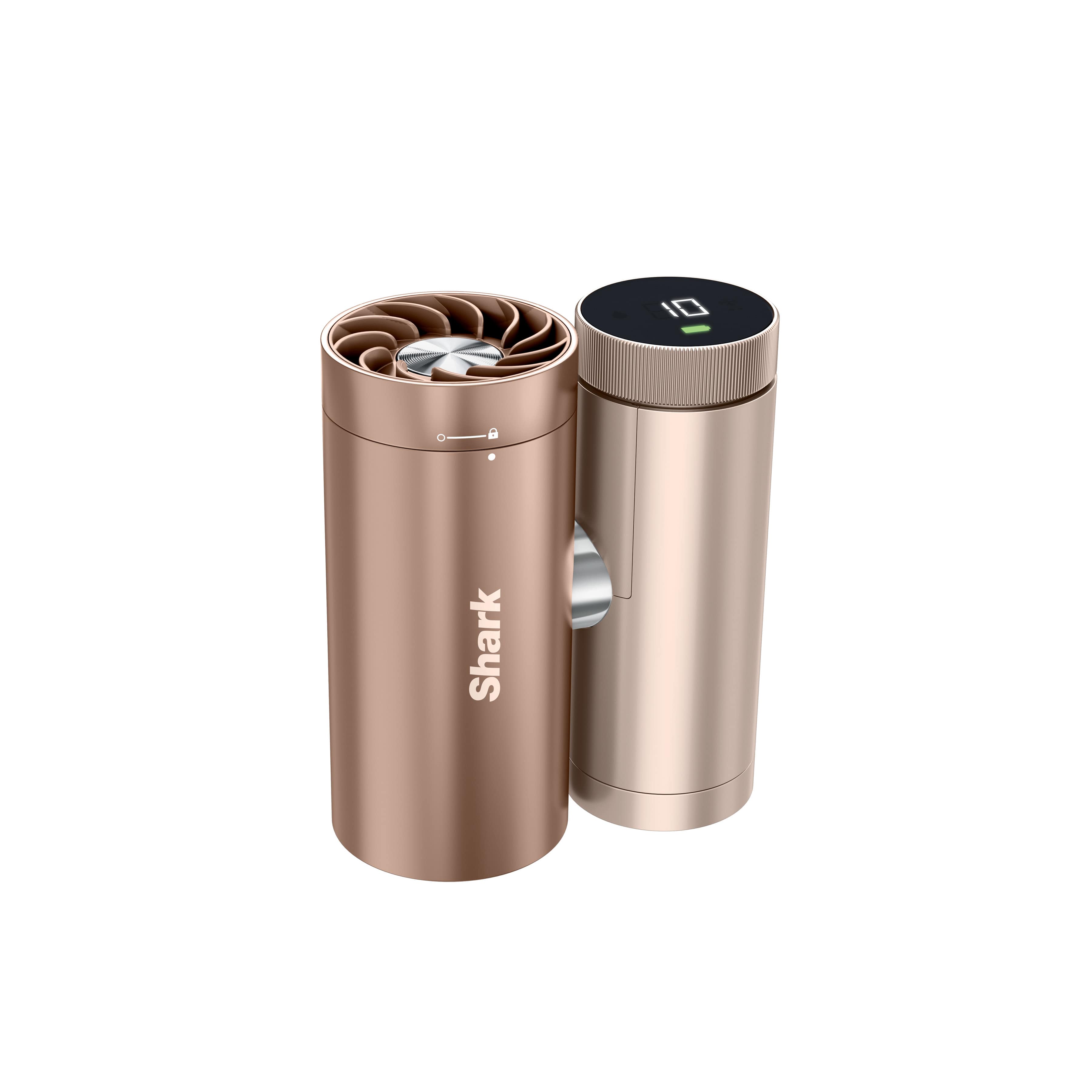 ChillPill™ 3-in-1 Latte Portable Fan | Misting and Cooling