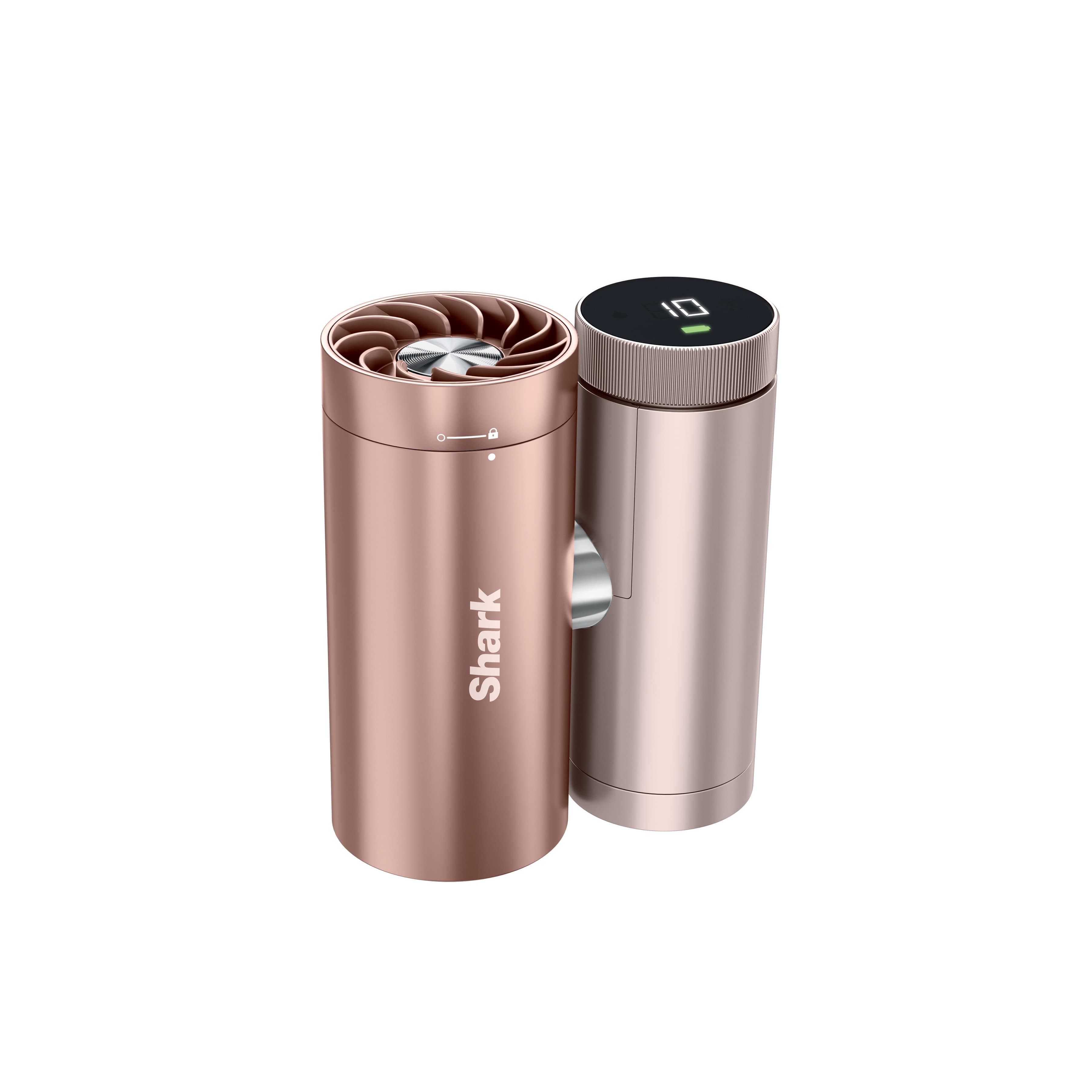 ChillPill™ 3-in-1 Rose Gold Portable Fan | Misting and Cooling