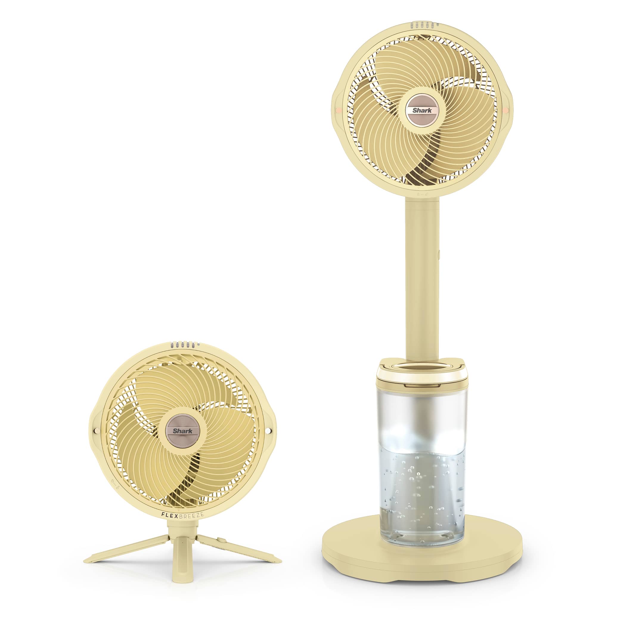 Shark FlexBreeze Pro Mist Indoor & Outdoor Fan in Butter | SharkNinja