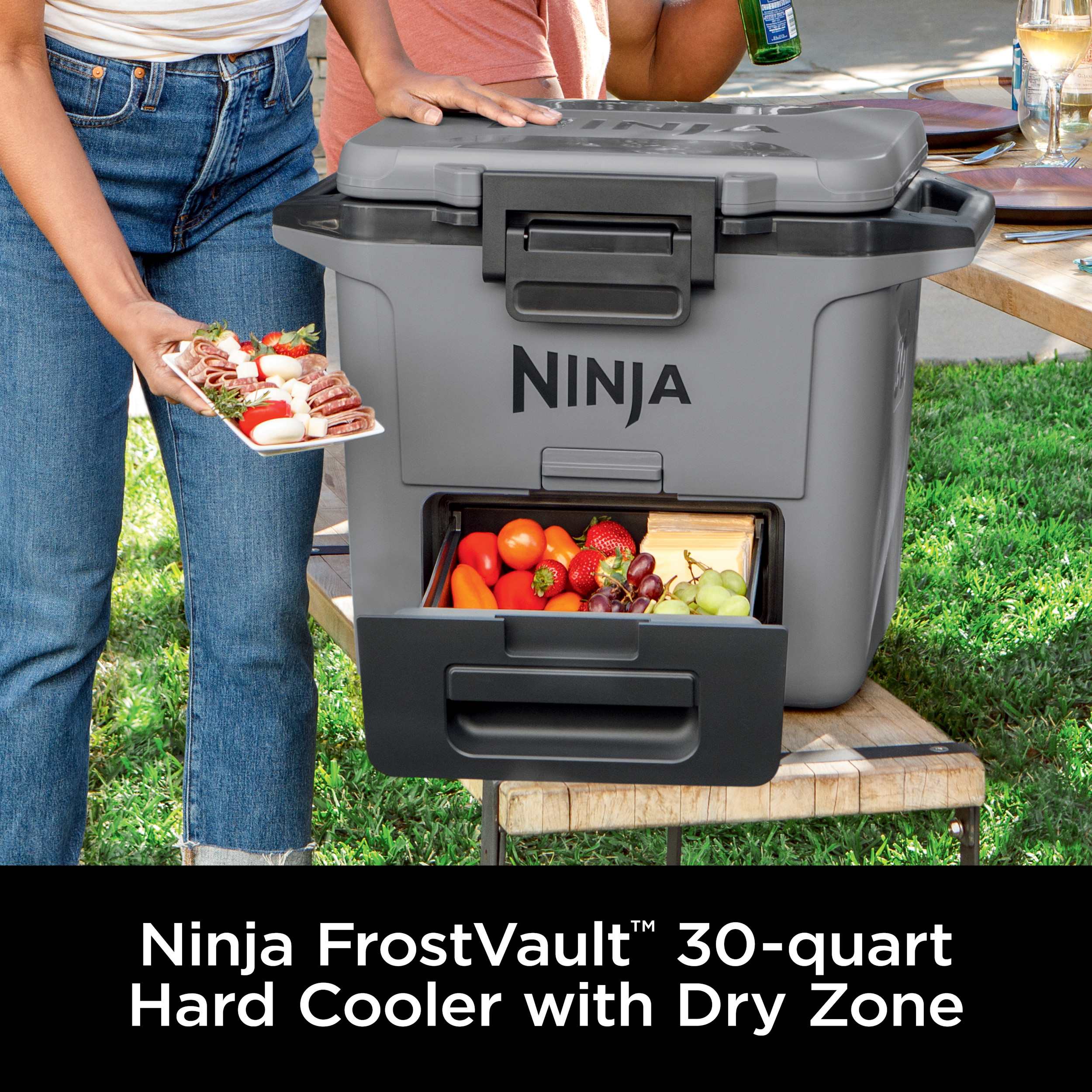 Ninja FrostVault™ 30qt Cooler in Slate Gray | SharkNinja