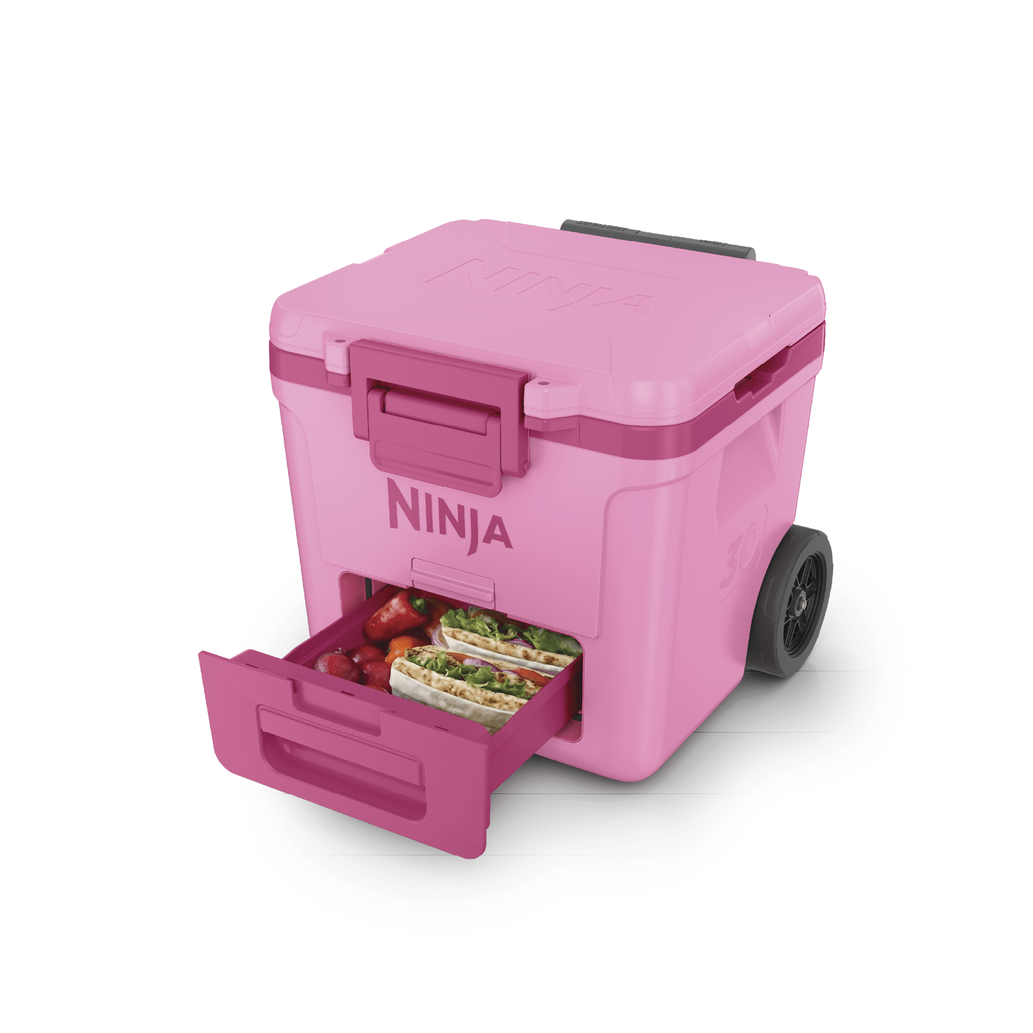 Ninja FrostVault™ 30qt Wheeled Cooler with Dry Zone in Pink