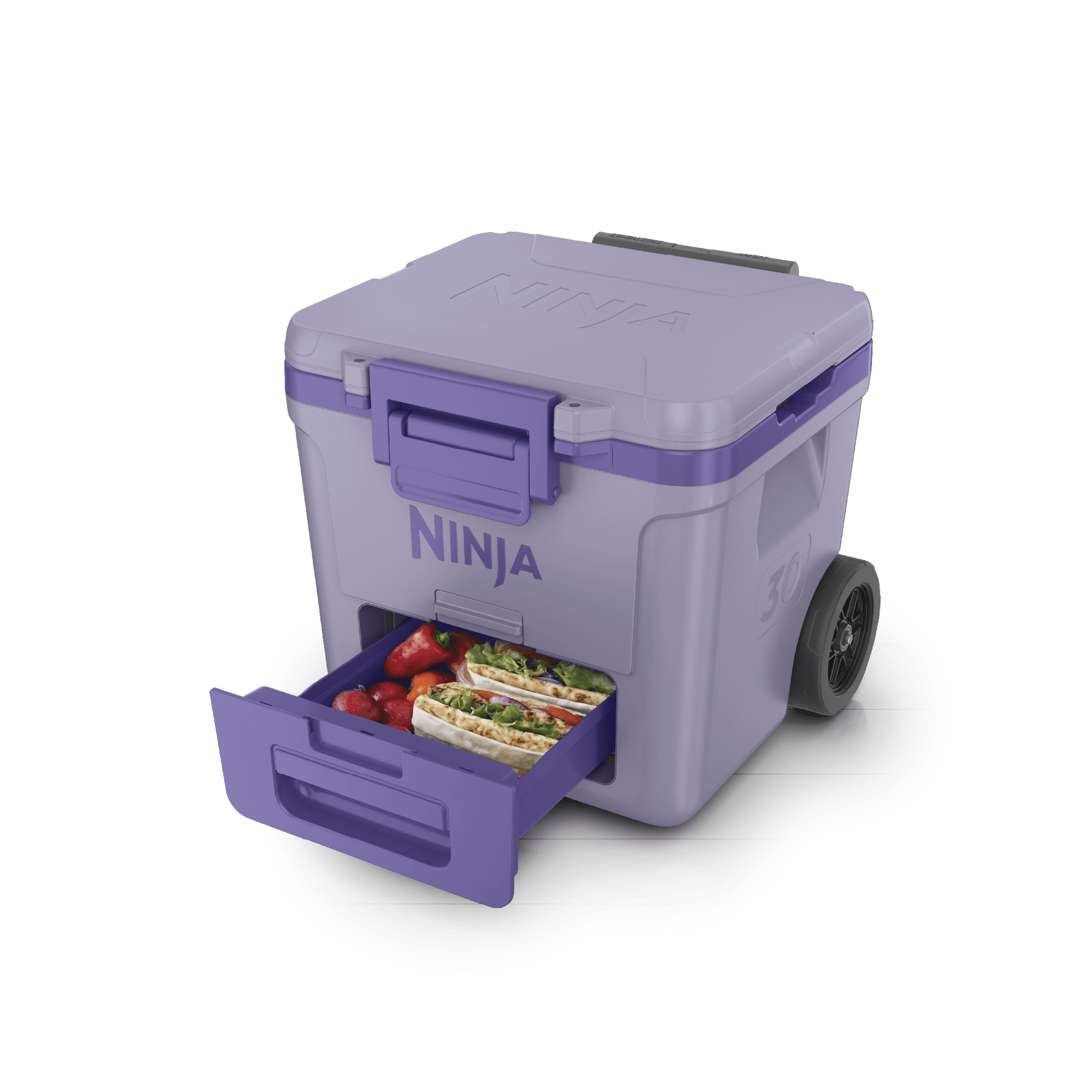 Ninja FrostVault™ 30qt Cooler with Wheels in Purple | SharkNinja