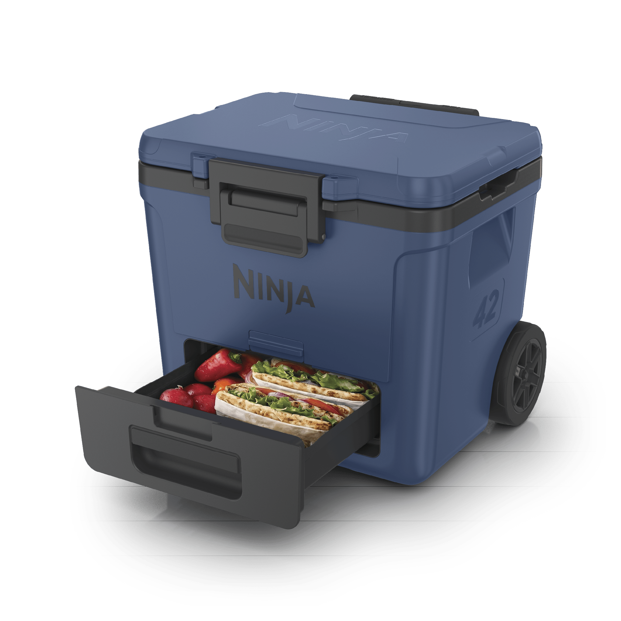 Ninja FrostVault™ 42qt Cooler with Wheels in Lakeshore Blue
