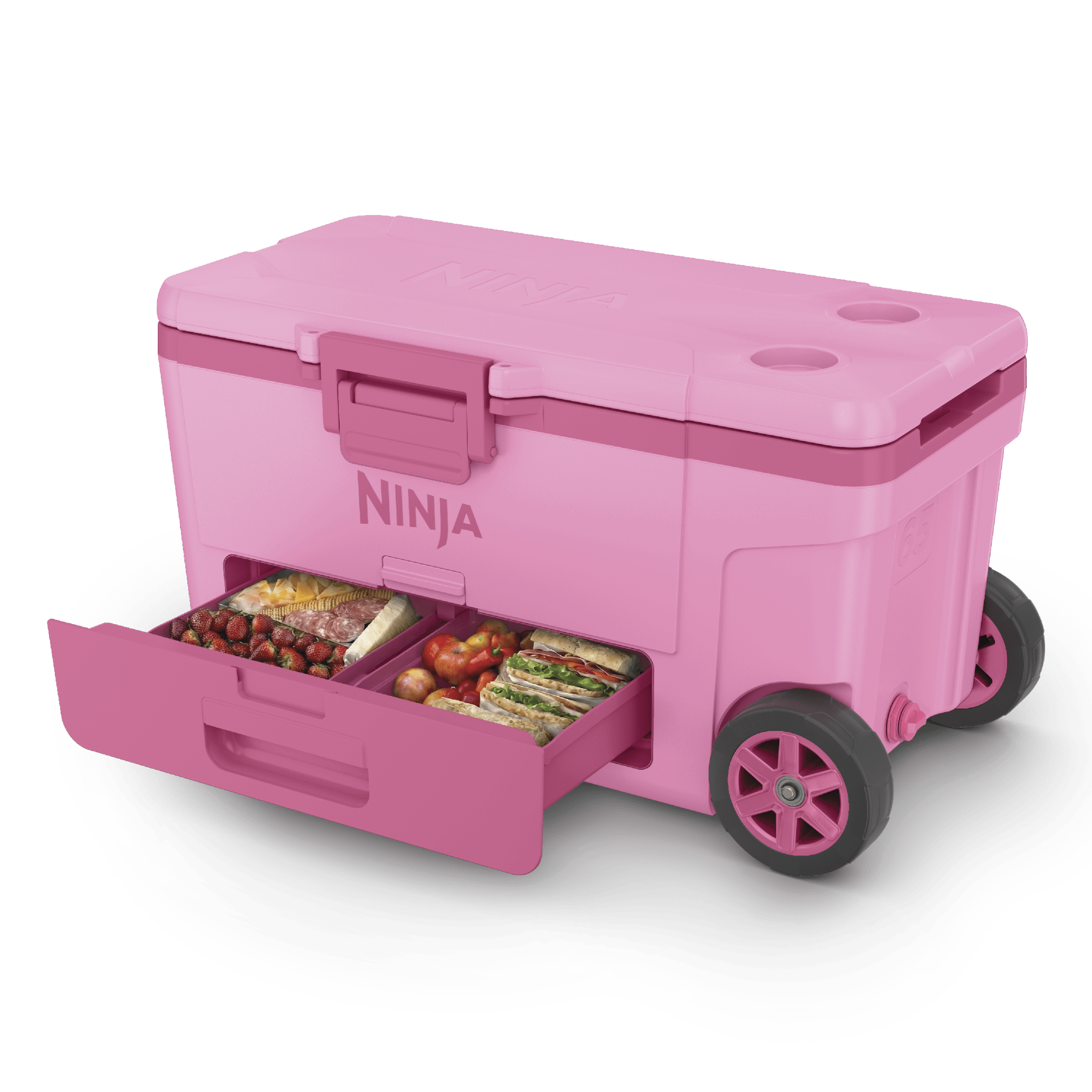 Ninja FrostVault™ 65qt Wheeled Cooler with Dry Zone, Poolside
