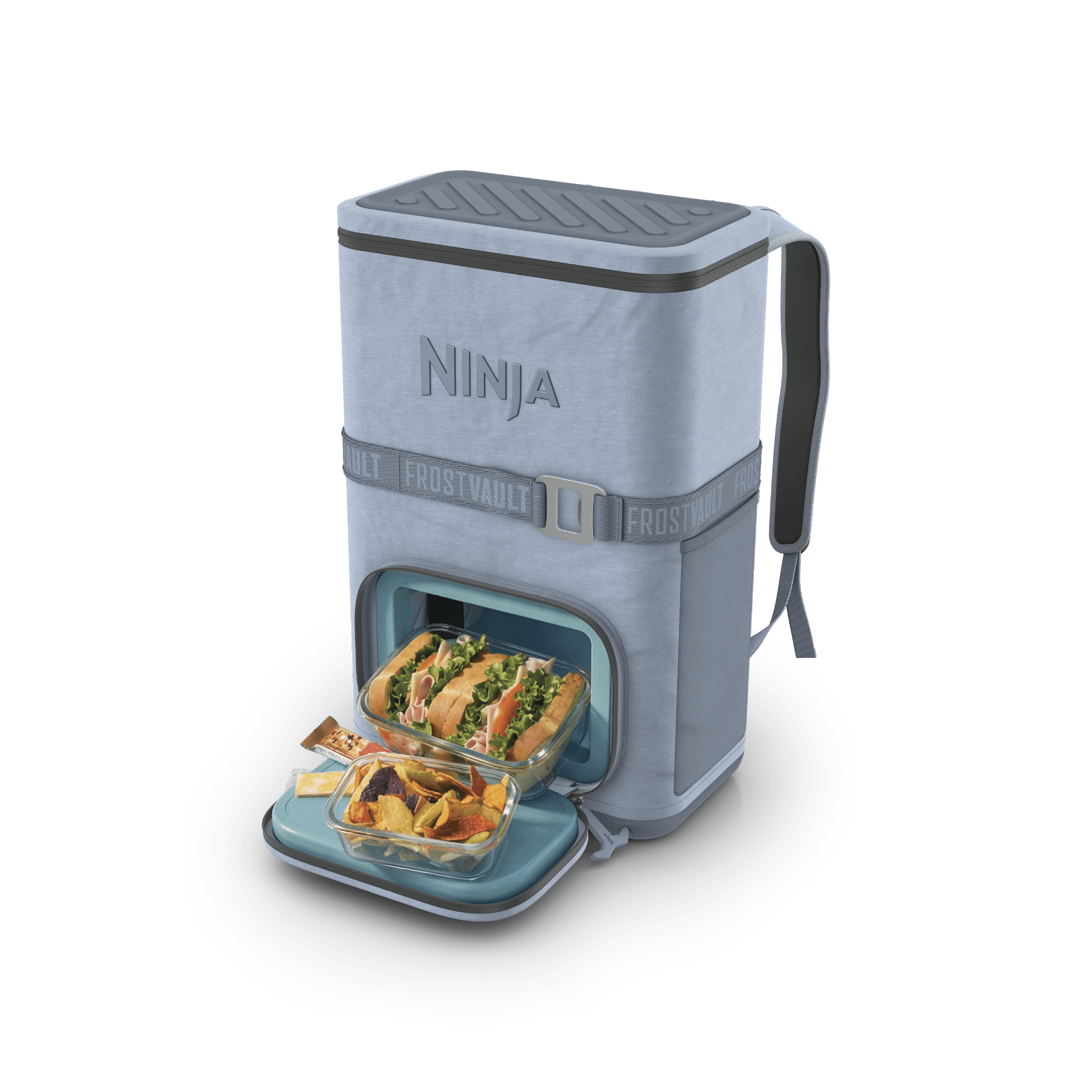 Ninja FrostVault™ 24 Can Backpack Cooler in Blue Sky Bliss