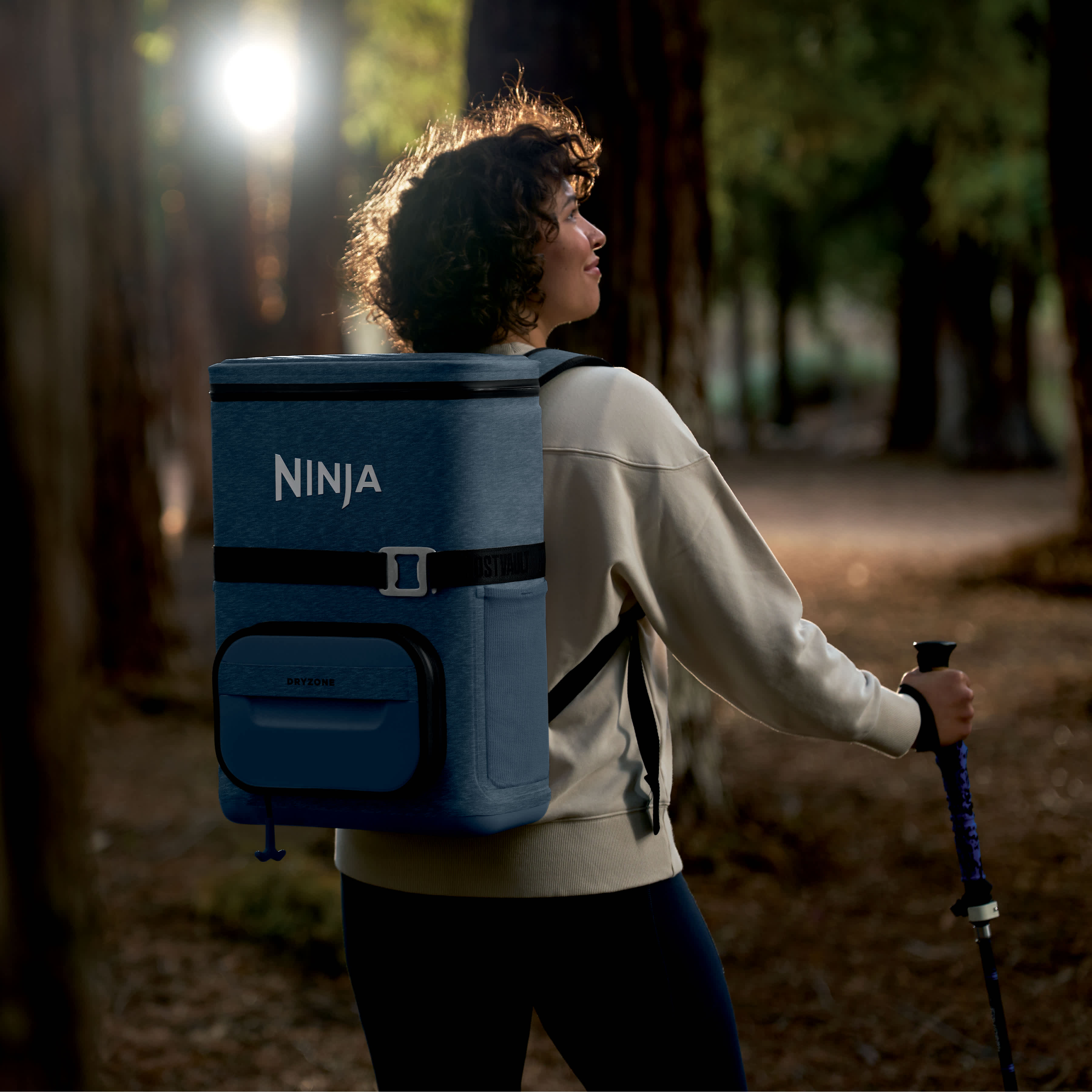 Ninja Outdoor FrostVault™ Go 24-Can Backpack Soft Cooler with Cold