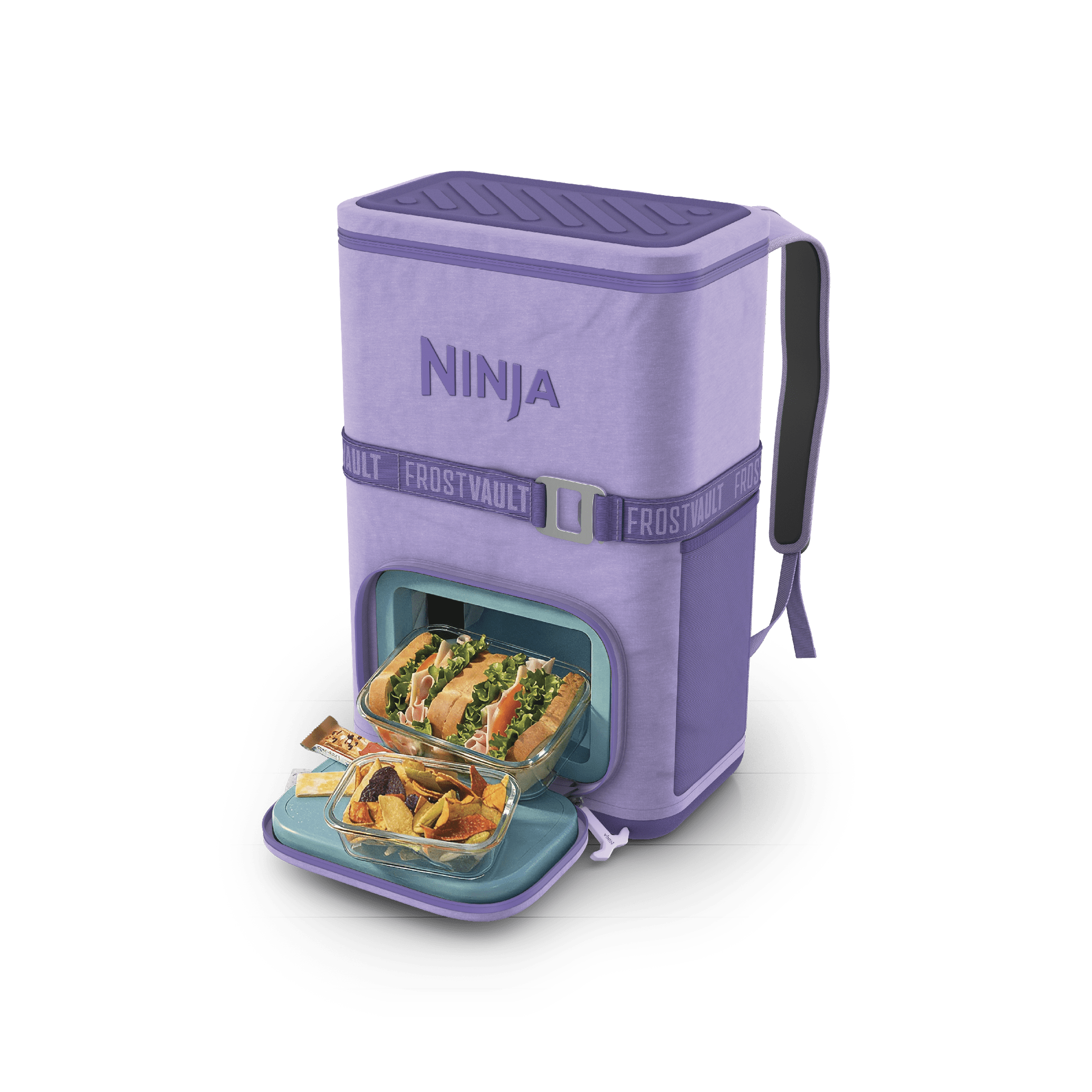 ★うさぎ★パルキッズ プリスクーラー Ninja FrostVault™ 24 Can Backpack Cooler in Crocus Bloom | SharkNinja