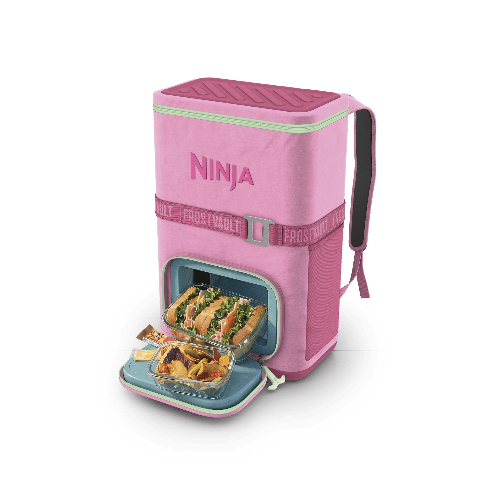 Ninja Outdoor FrostVault™ Go 24-Can Backpack Soft Cooler with Cold