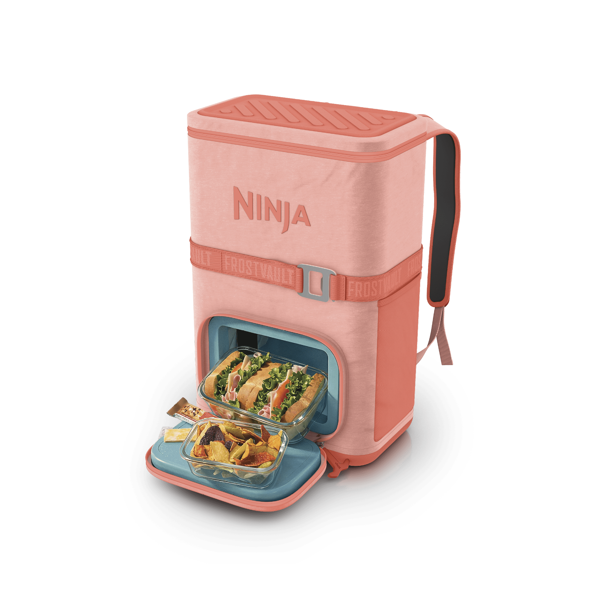 Ninja Outdoor FrostVault™ Go 24-Can Backpack Cooler in Pink