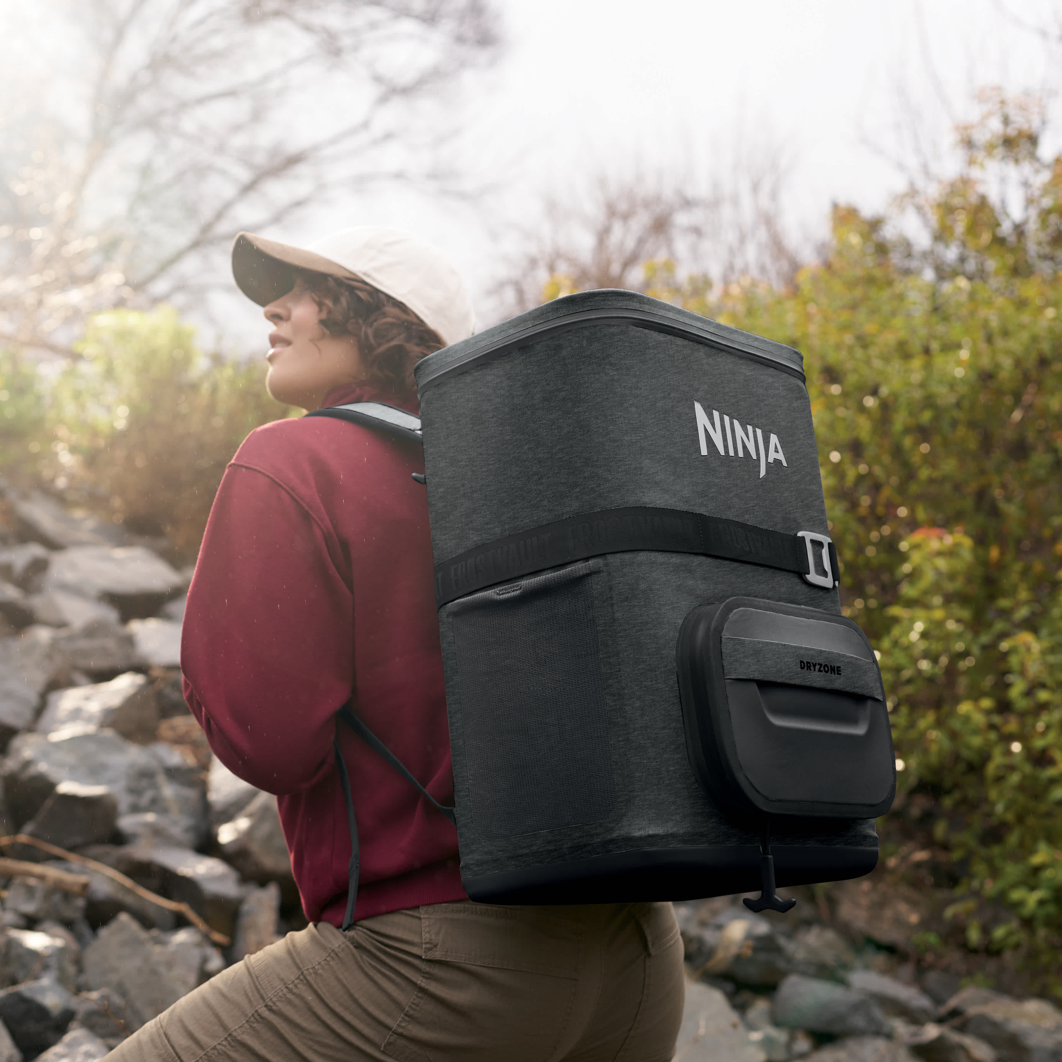 Ninja Outdoor FrostVault™ Go 36-Can Backpack Soft Cooler with Cold