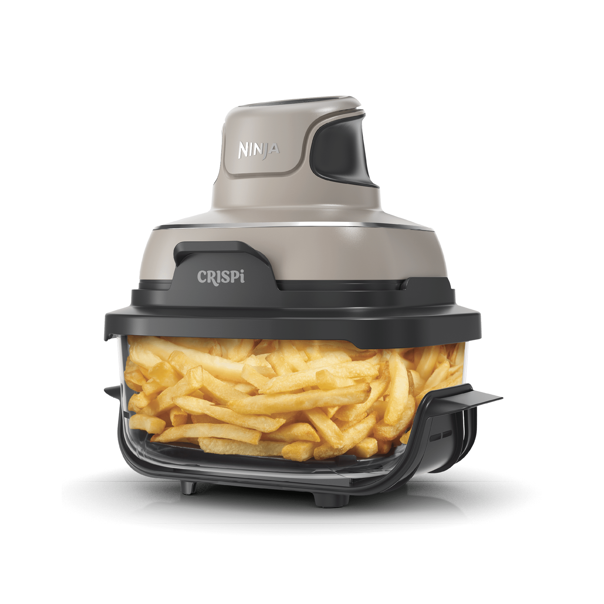 Ninja Crispi 4-in-1 Portable Glass Air Fryer in Stone