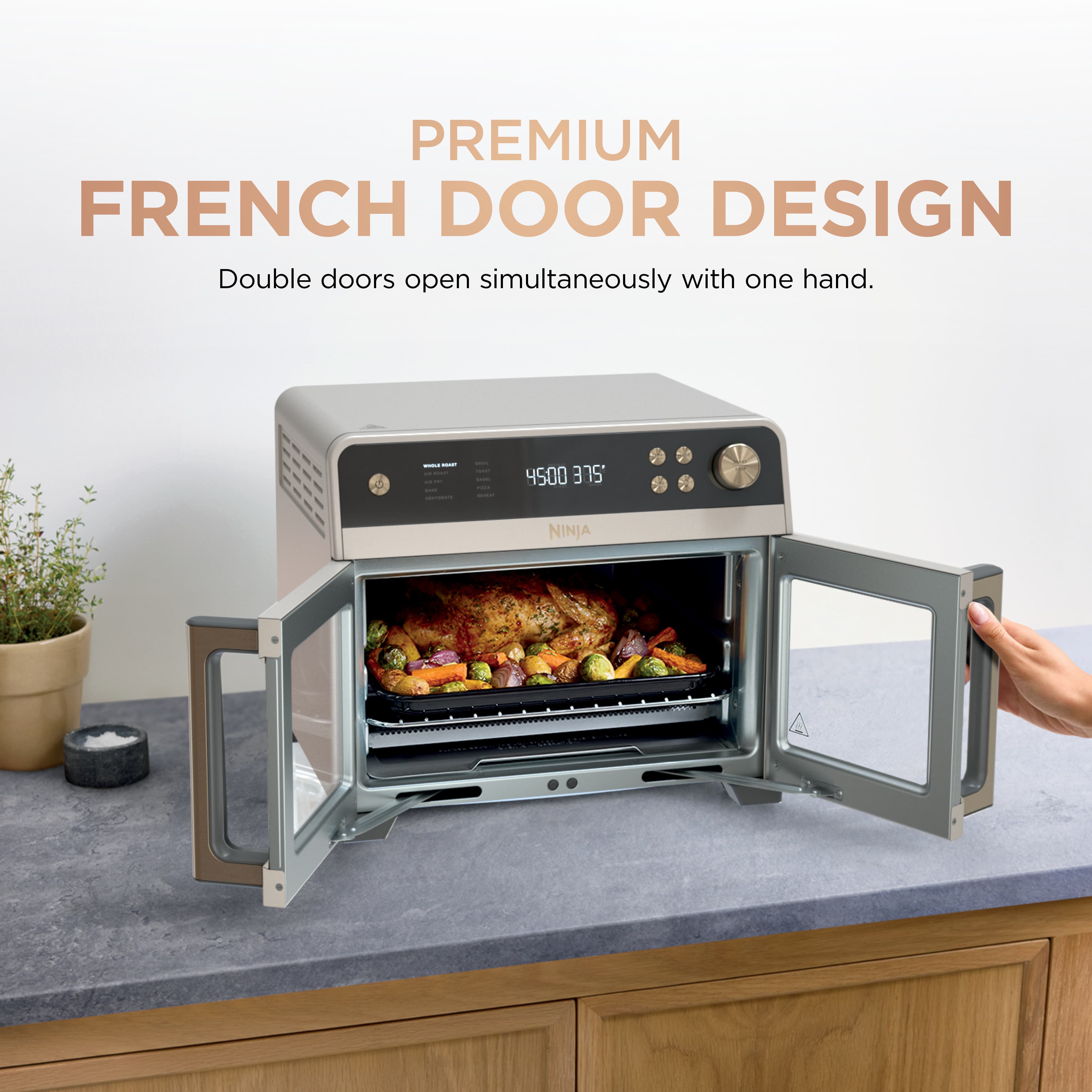 Ninja® French Door Marilyn Monroe Premier Air Fryer, Convection