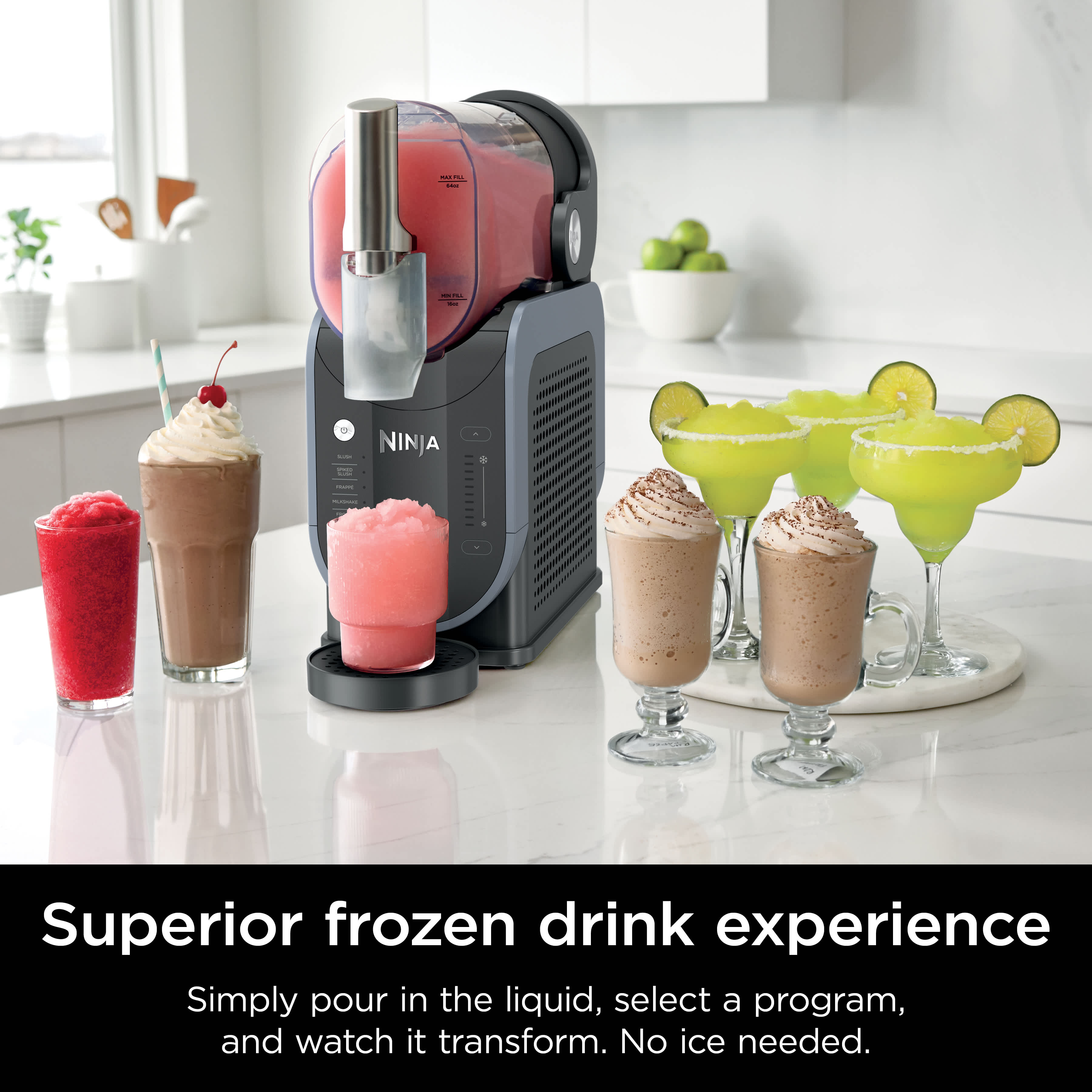 Ninja Slushi フローズンドリンクメーカー FS301 M0 Ninja SLUSHi™ Professional Frozen Drink Maker | SharkNinja CA