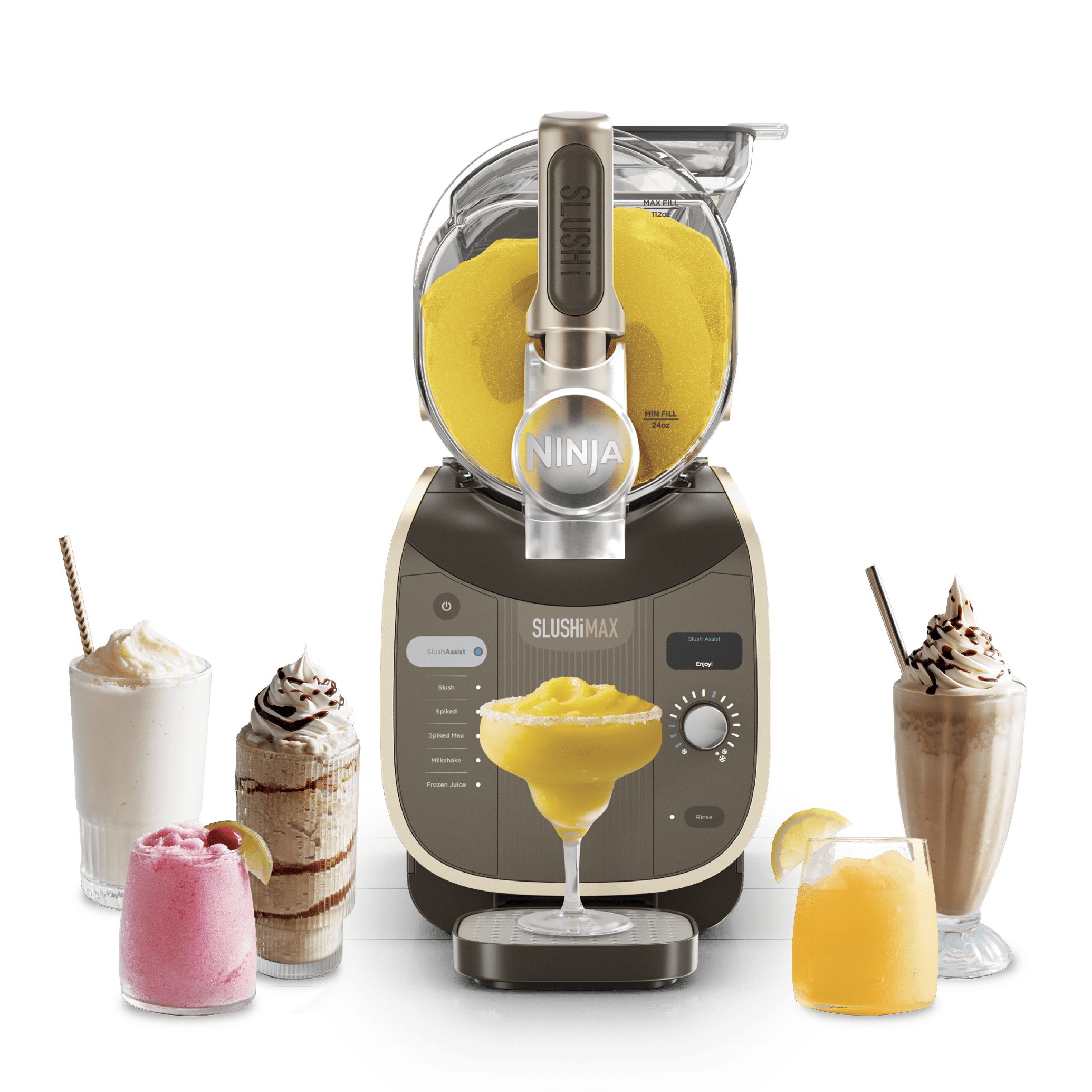 Ninja SLUSHi® Max Smart Frozen Drink Maker, 150 oz, Mocha