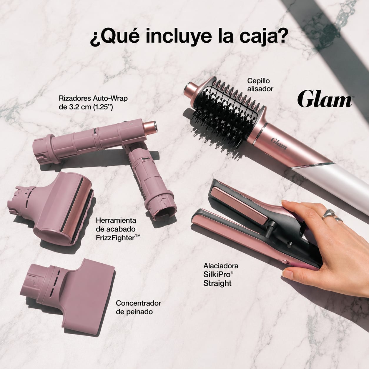 Shark Glam™ Hair Styler in Pink | SharkNinja