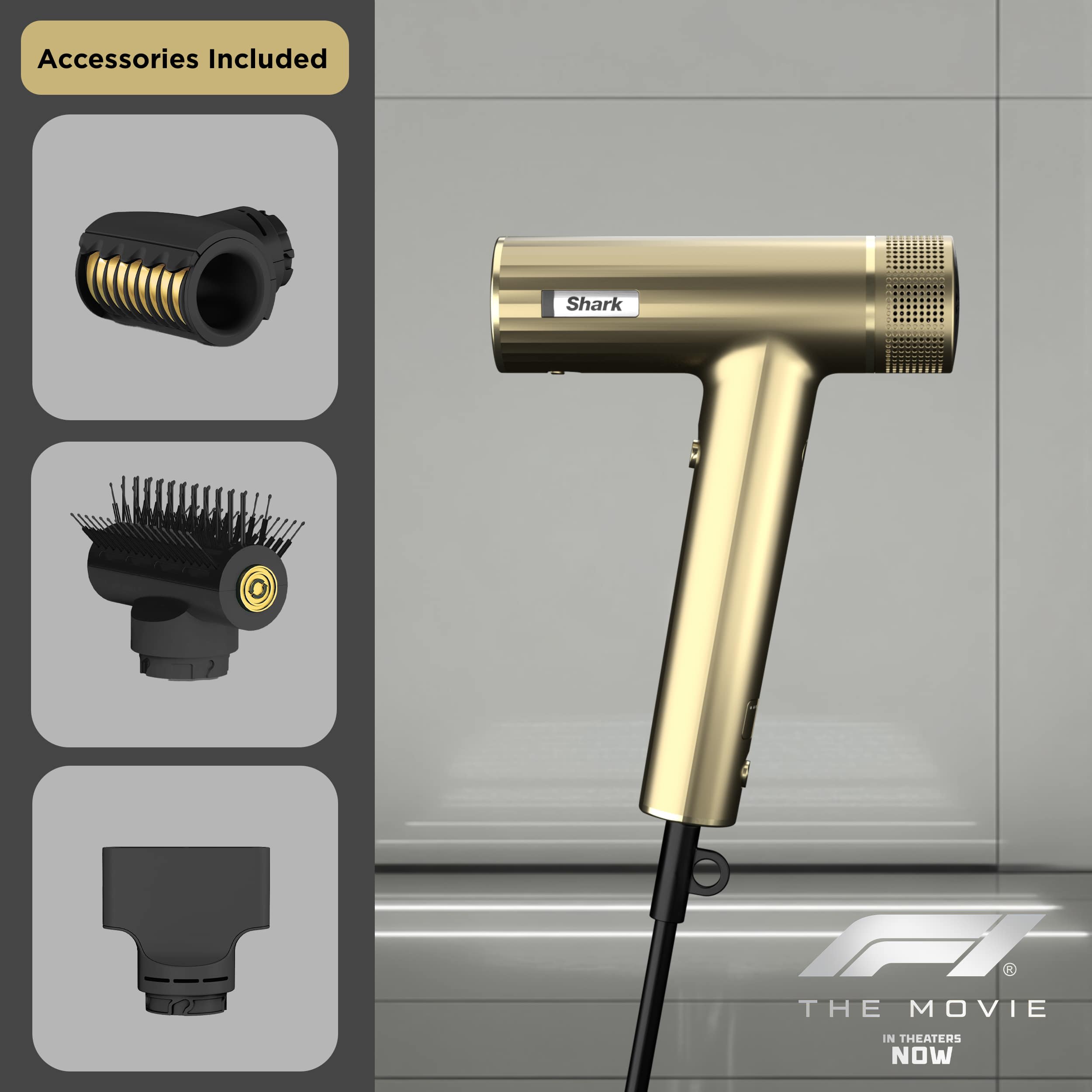 Narayan 　Shark SpeedStyle ドライヤー Shark® SpeedStyle™ Pro Hair Dryer, Straight & Wavy Hair