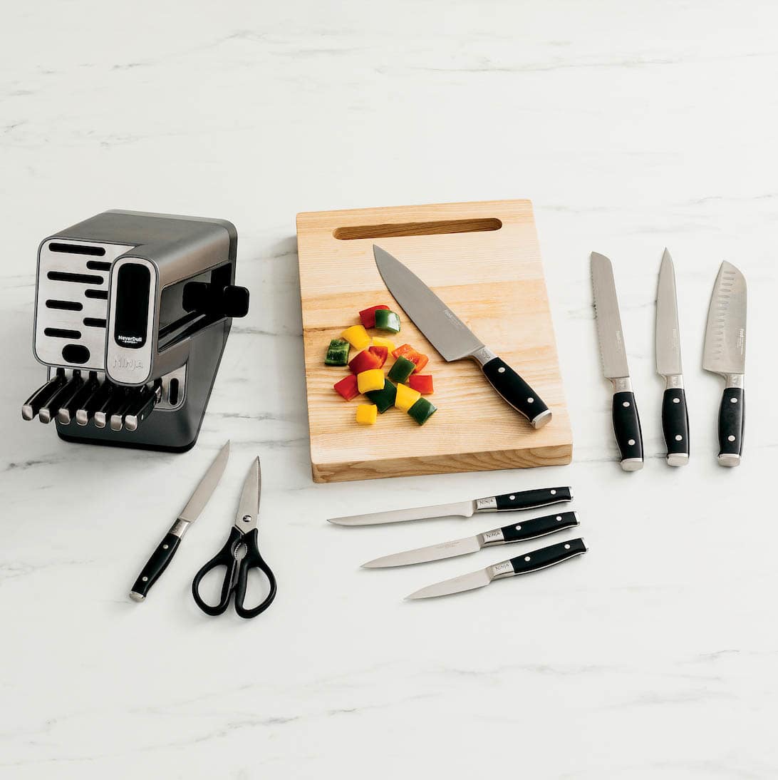 Ninja NeverDull™ 17-Piece Premium Knife System Knife Sets - Ninja
