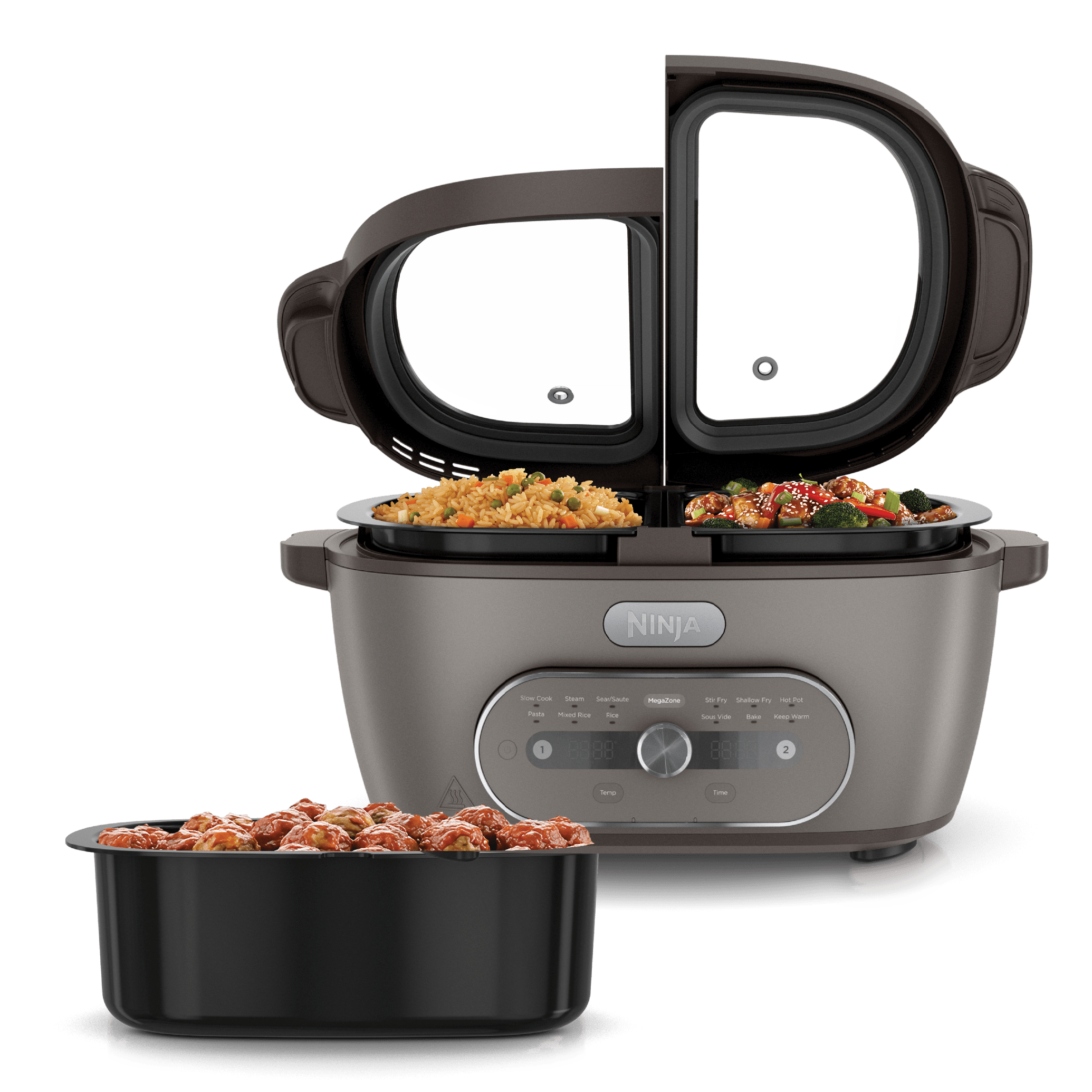 Ninja® MultiPot™ XL 12-in-1 Multicooker in Midnight Mocha | SharkNinja