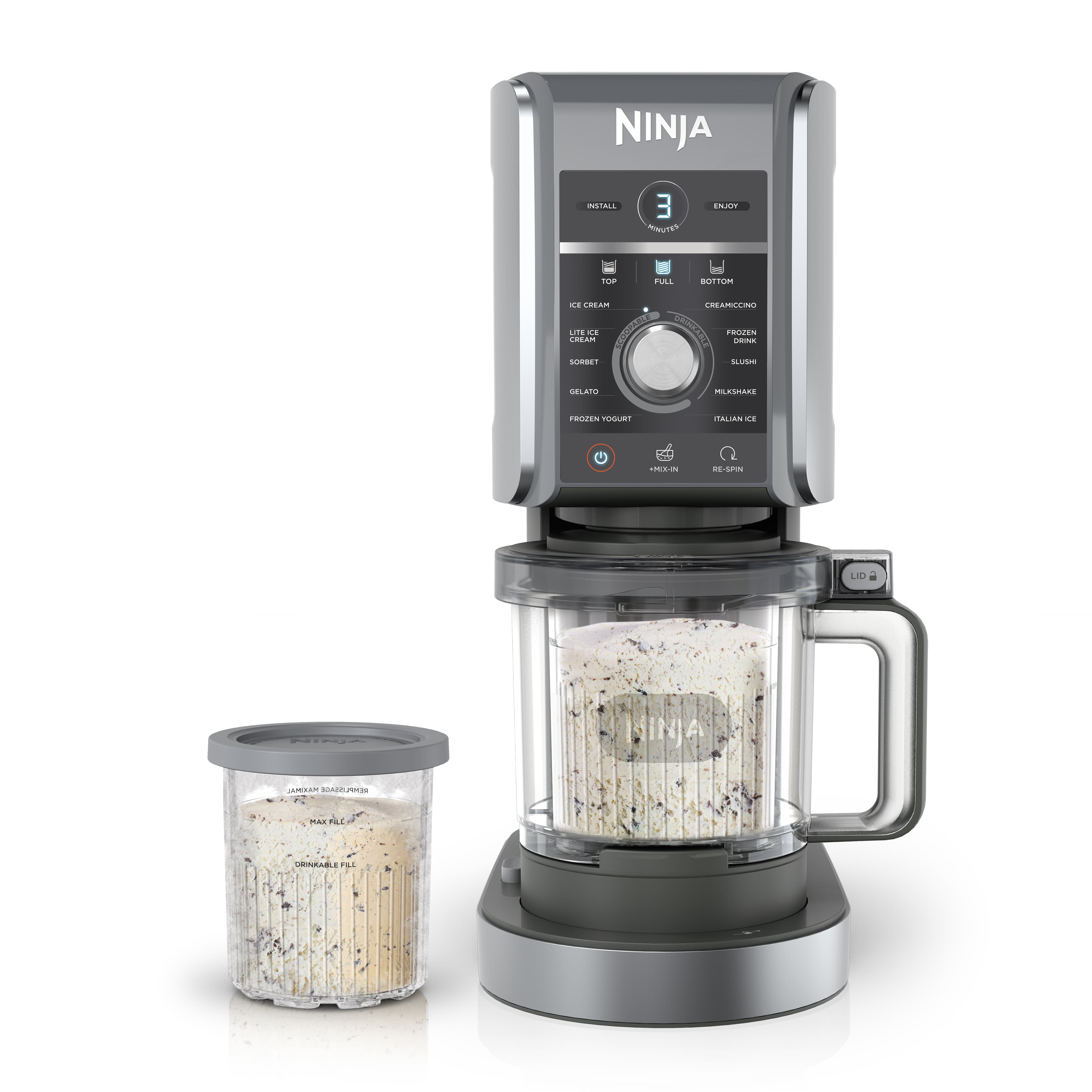 Ninja CREAMi Deluxe 11-in-1 アイスクリームメーカー Ninja® CREAMi® XL Deluxe 11-in-1 Ice Cream and Frozen Treat