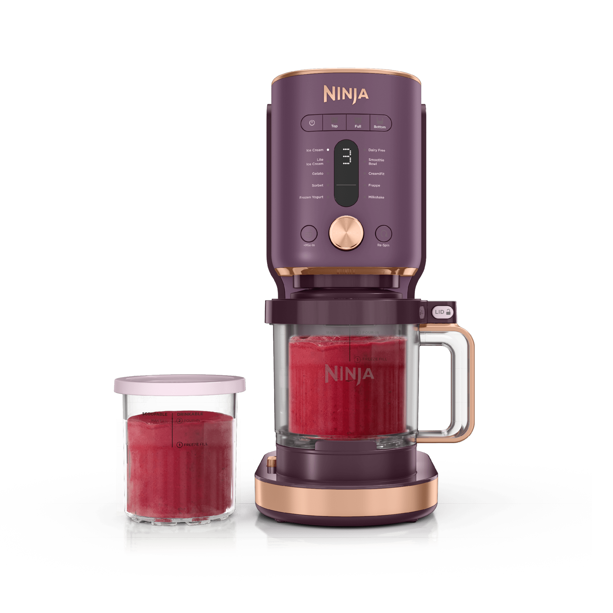 Ninja CREAMi® Deluxe 11-in-1 Ice Cream Maker in Navy | SharkNinja