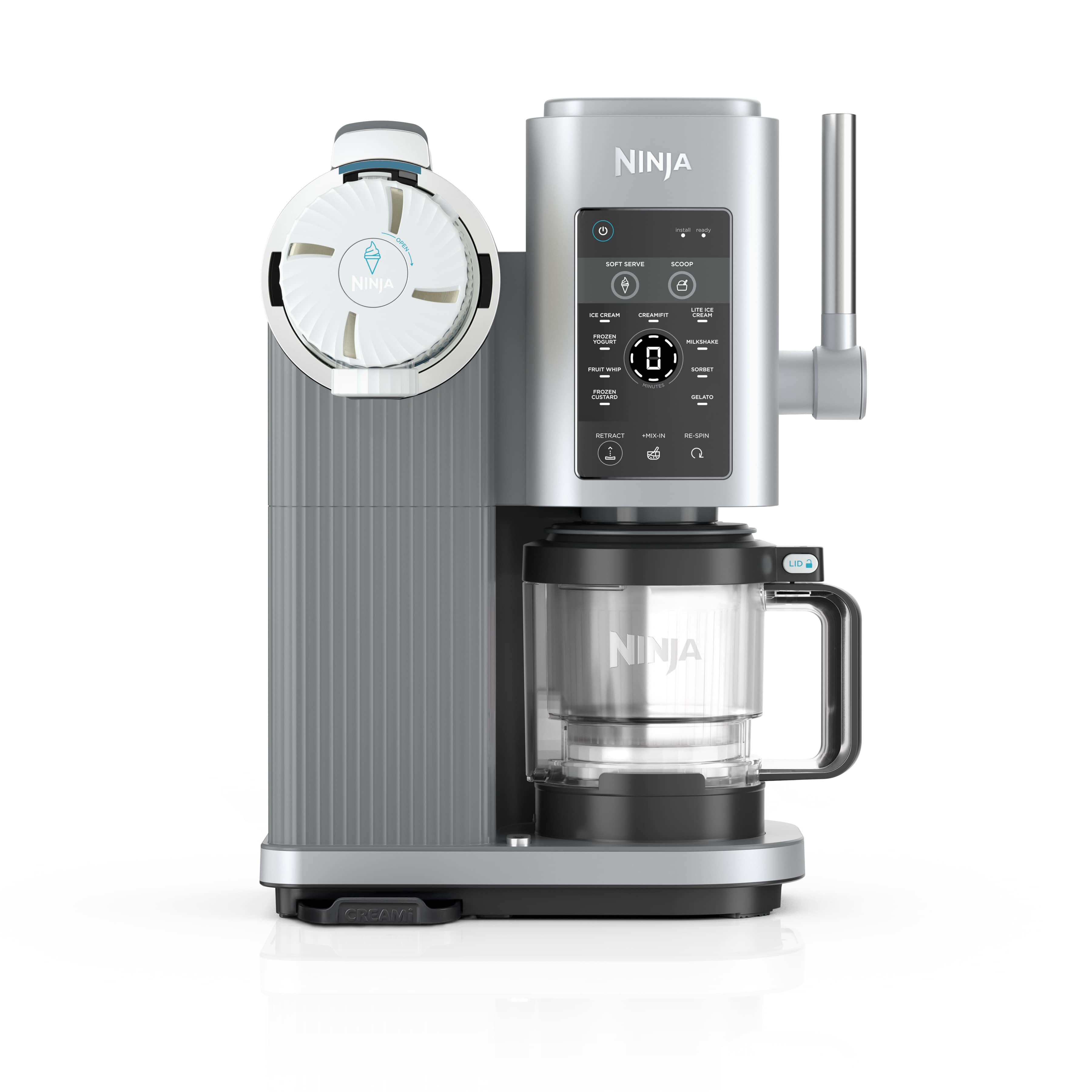 調理器具 TWIN ICE CREAM MAKER 2.2 Qt. 2in1 Yogurt Ice Cream Maker with Compressor, LCD