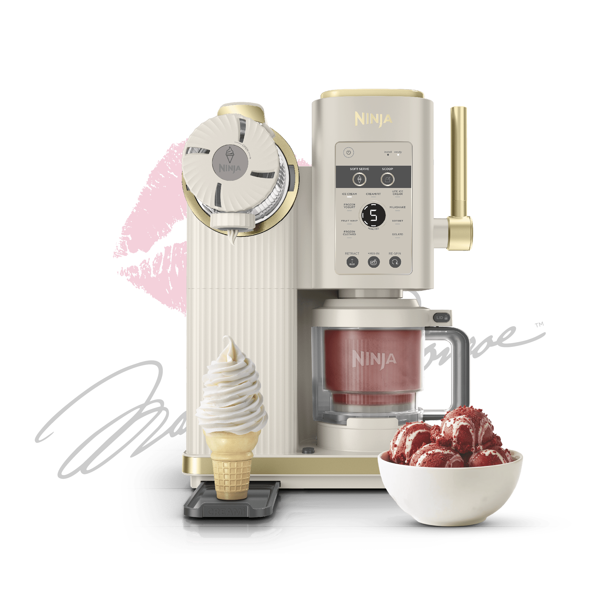 Ninja® CREAMi® Scoop & Swirl™ Marilyn Monroe Collection Ice Cream